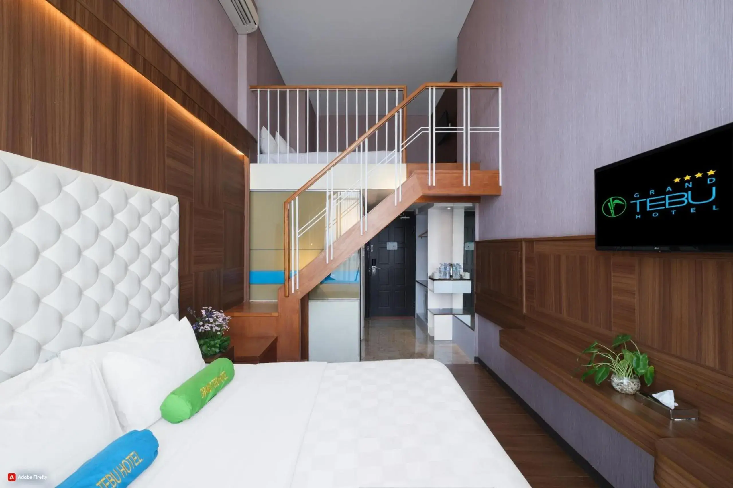 Duplex Quadruple Room in Grand Tebu Hotel Duplex Quadruple Room in Grand Tebu Hotel