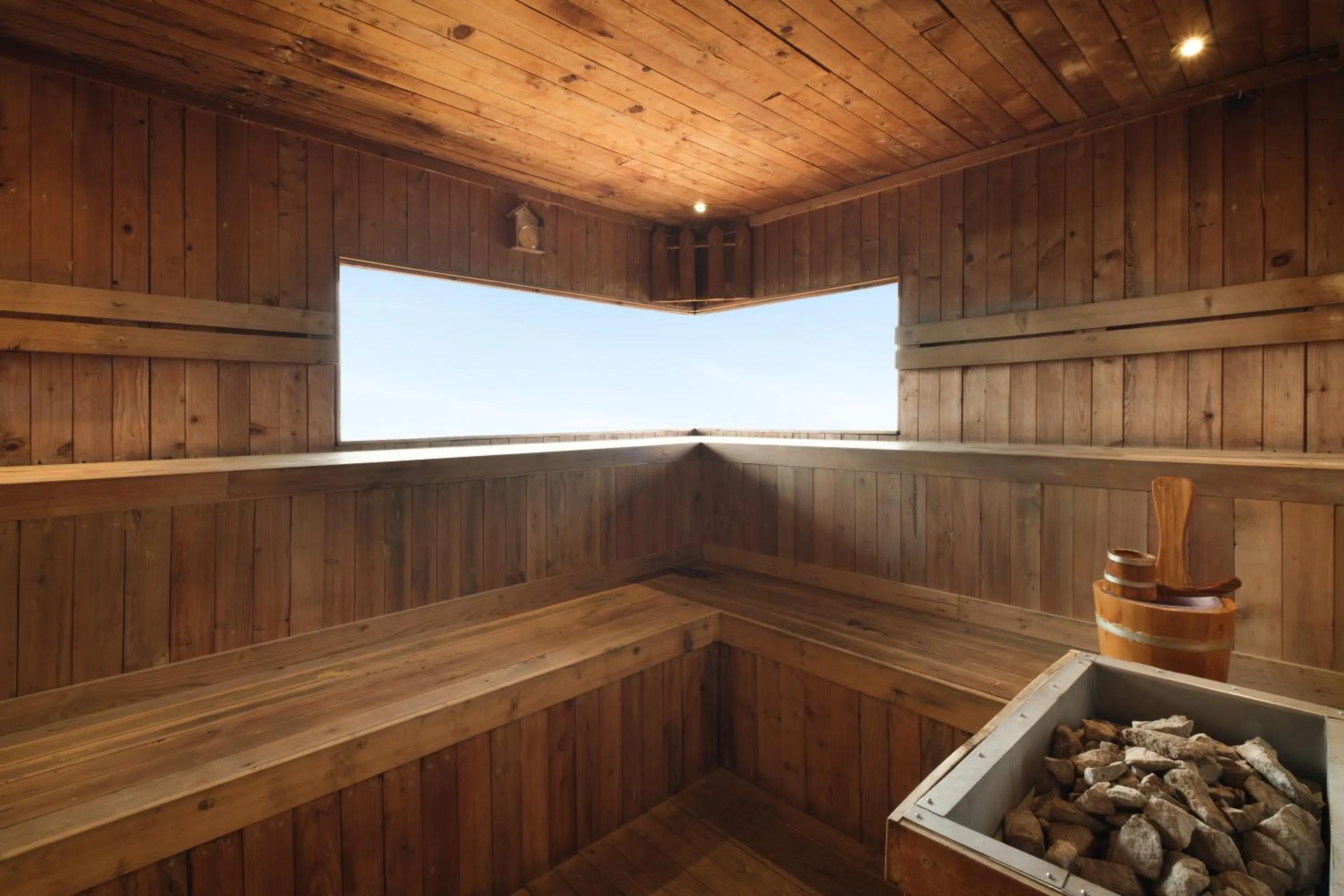 Sauna in Grand Tebu Hotel