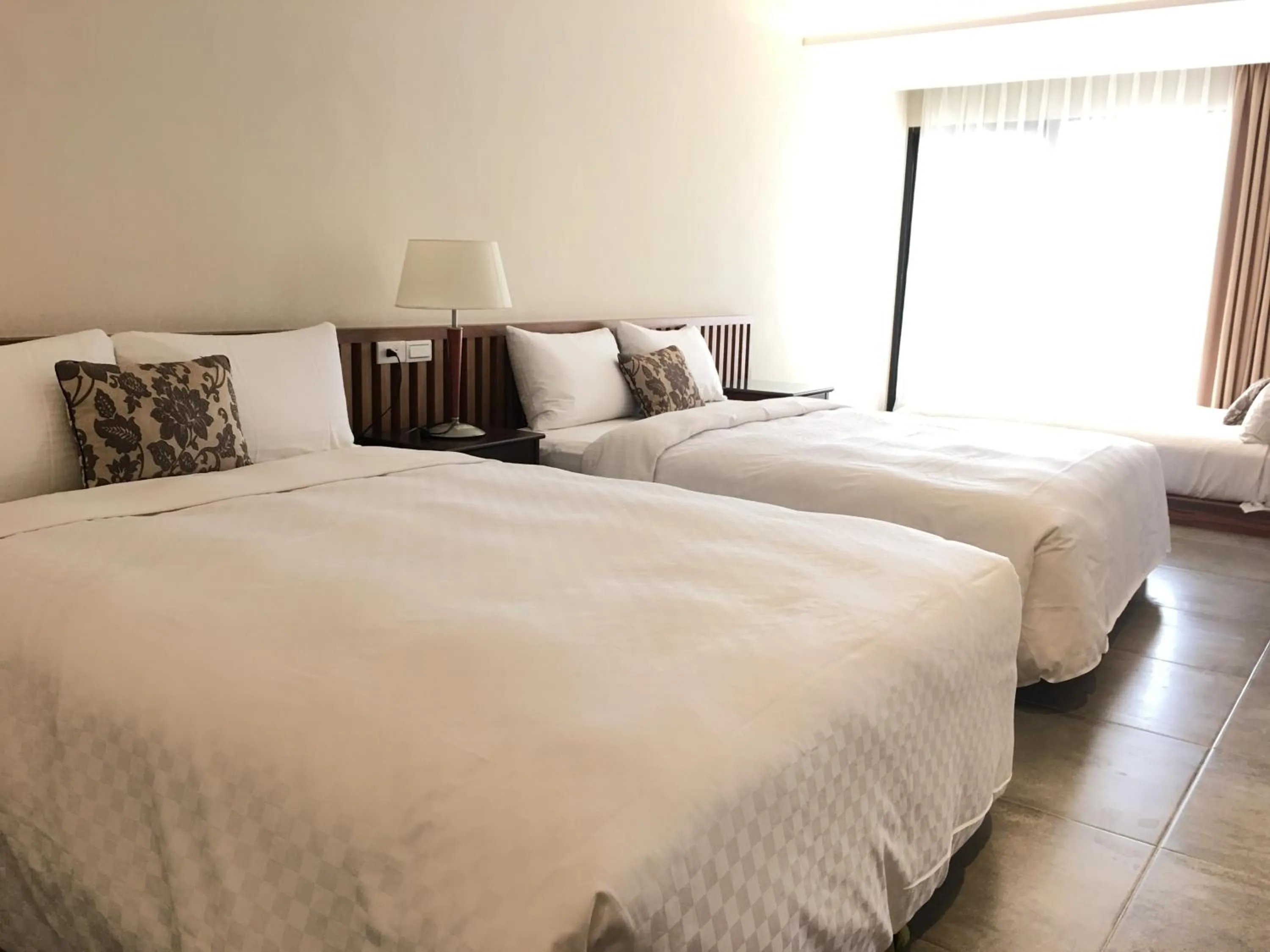 Bedroom, Bed in Palm Tree Hotel Kenting