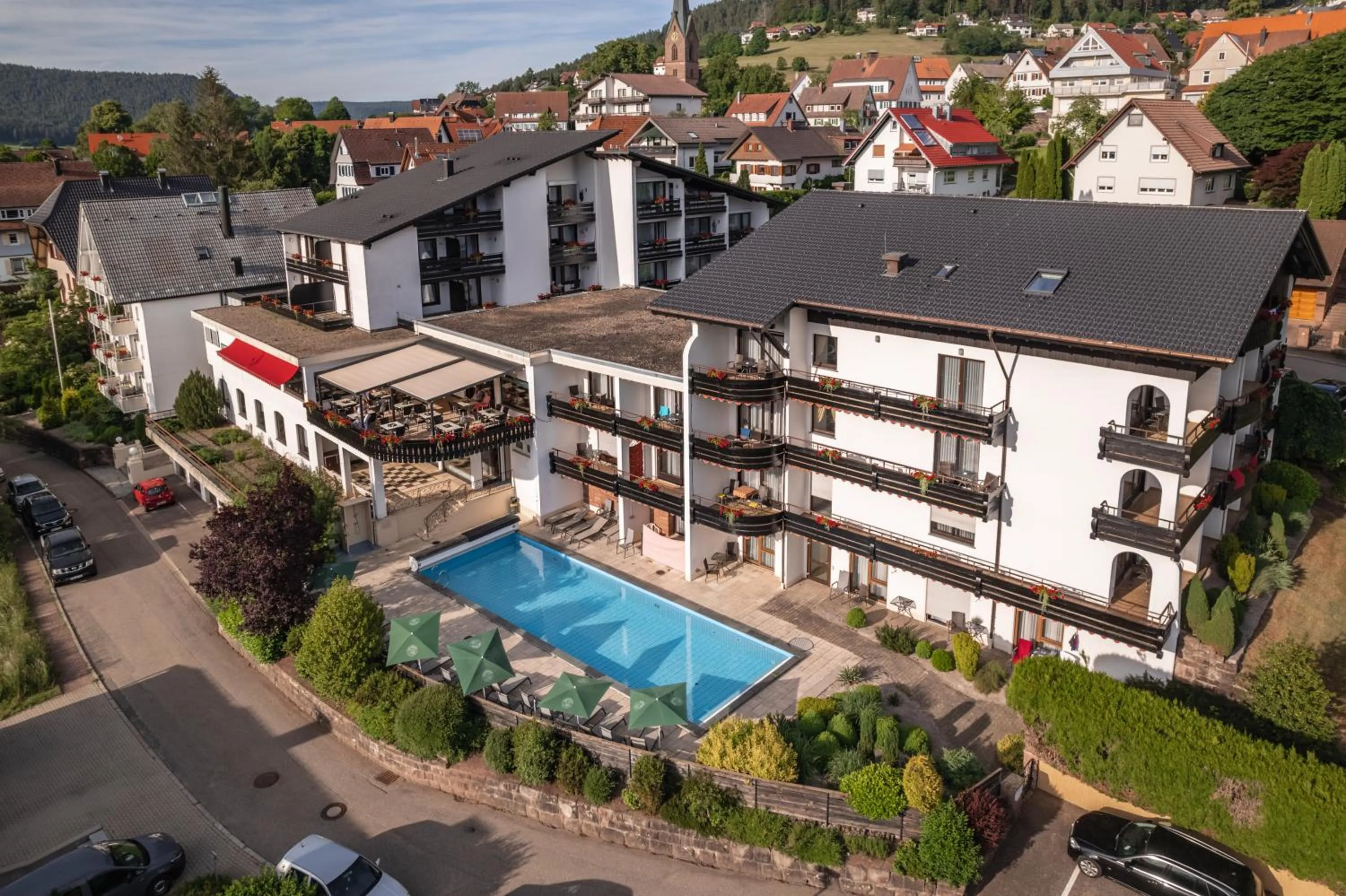 Swimming pool in BSW Schwarzwaldhotel Baiersbronn