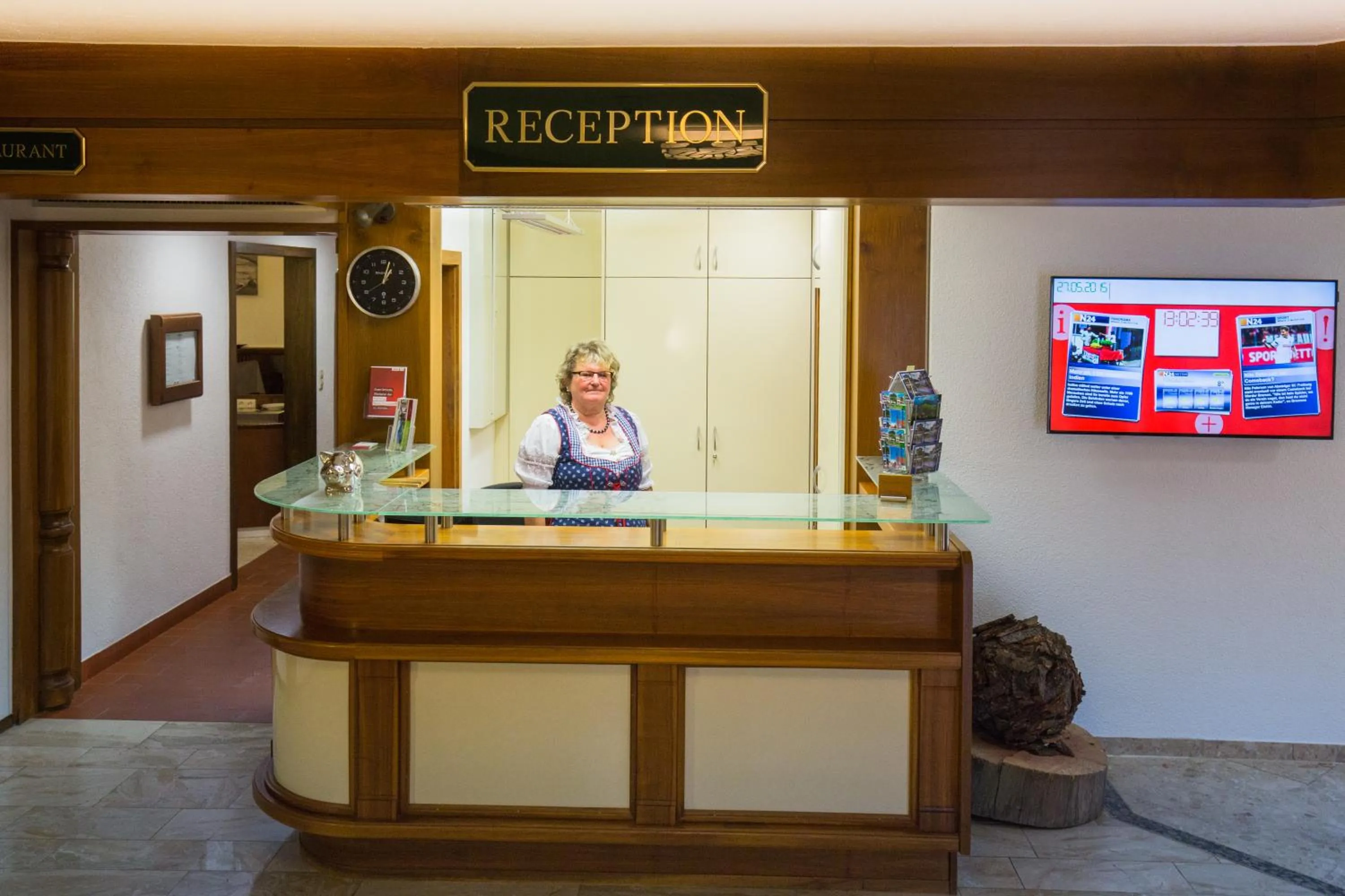 Lobby or reception in BSW Schwarzwaldhotel Baiersbronn