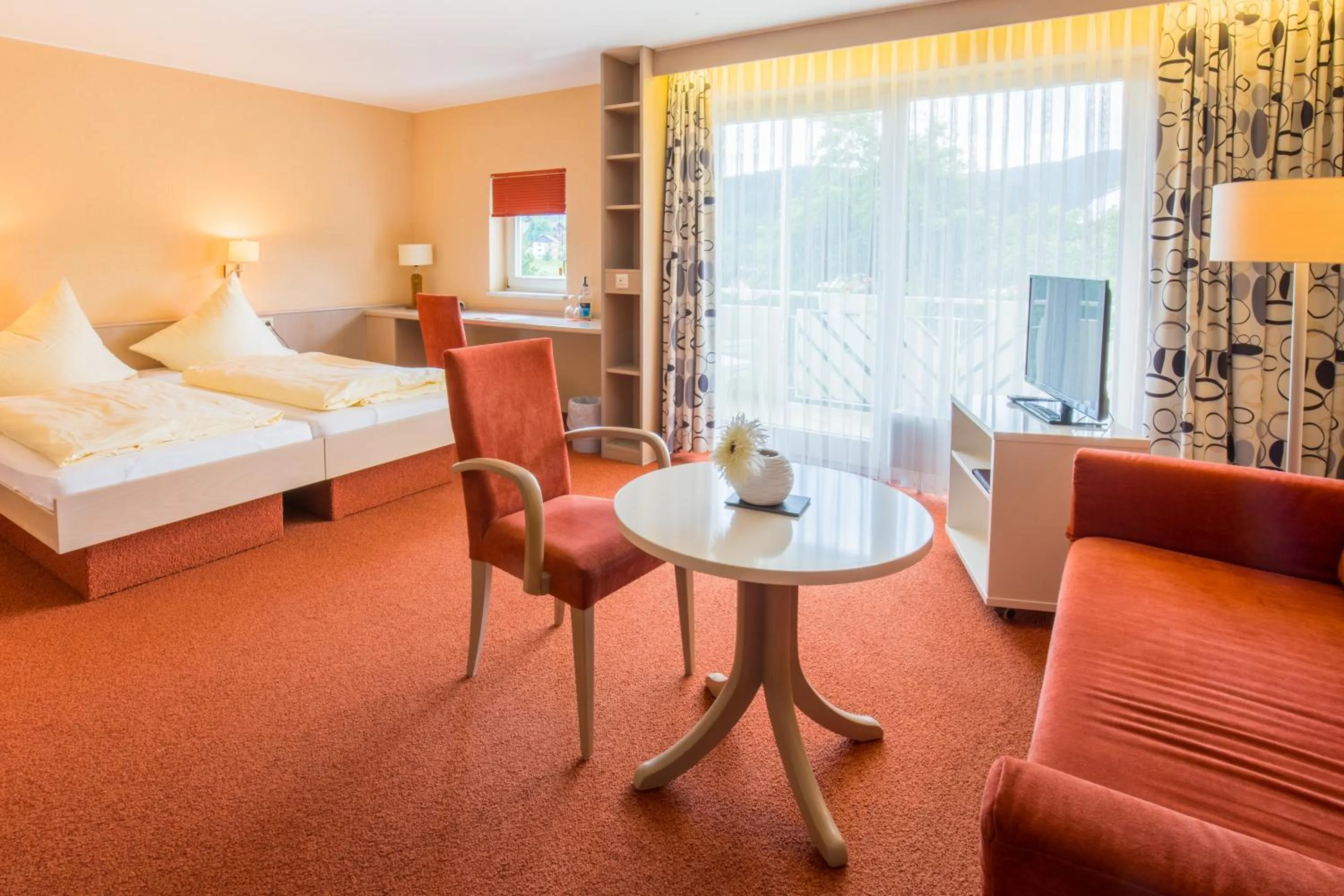 Bed in BSW Schwarzwaldhotel Baiersbronn