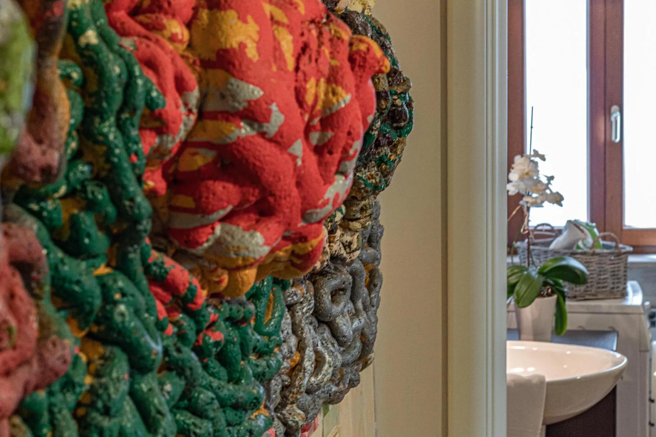 Decorative detail in B&B IL Cammino