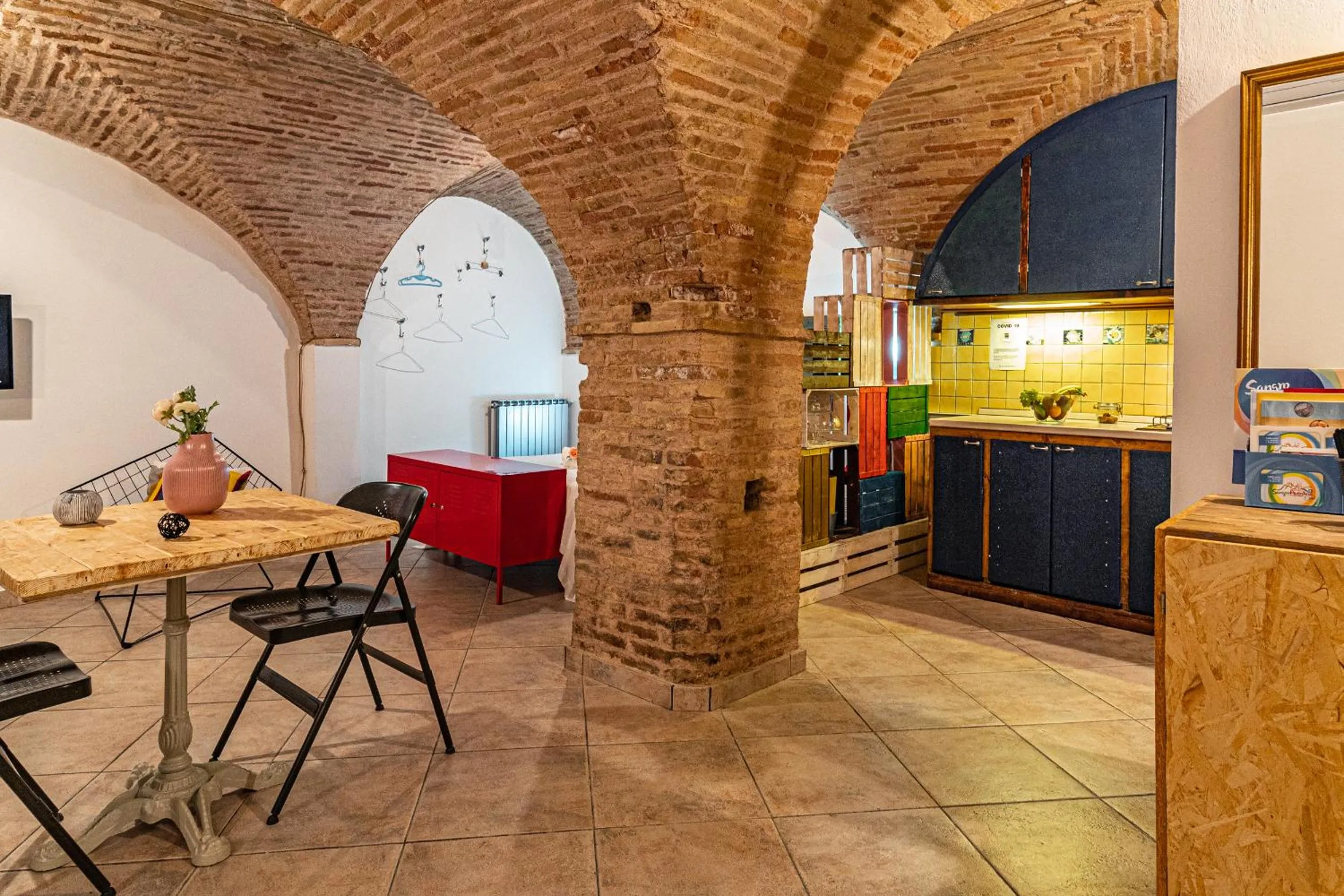 Kitchen or kitchenette in B&B IL Cammino