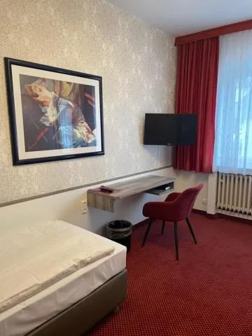 Bed in Hotel Germania