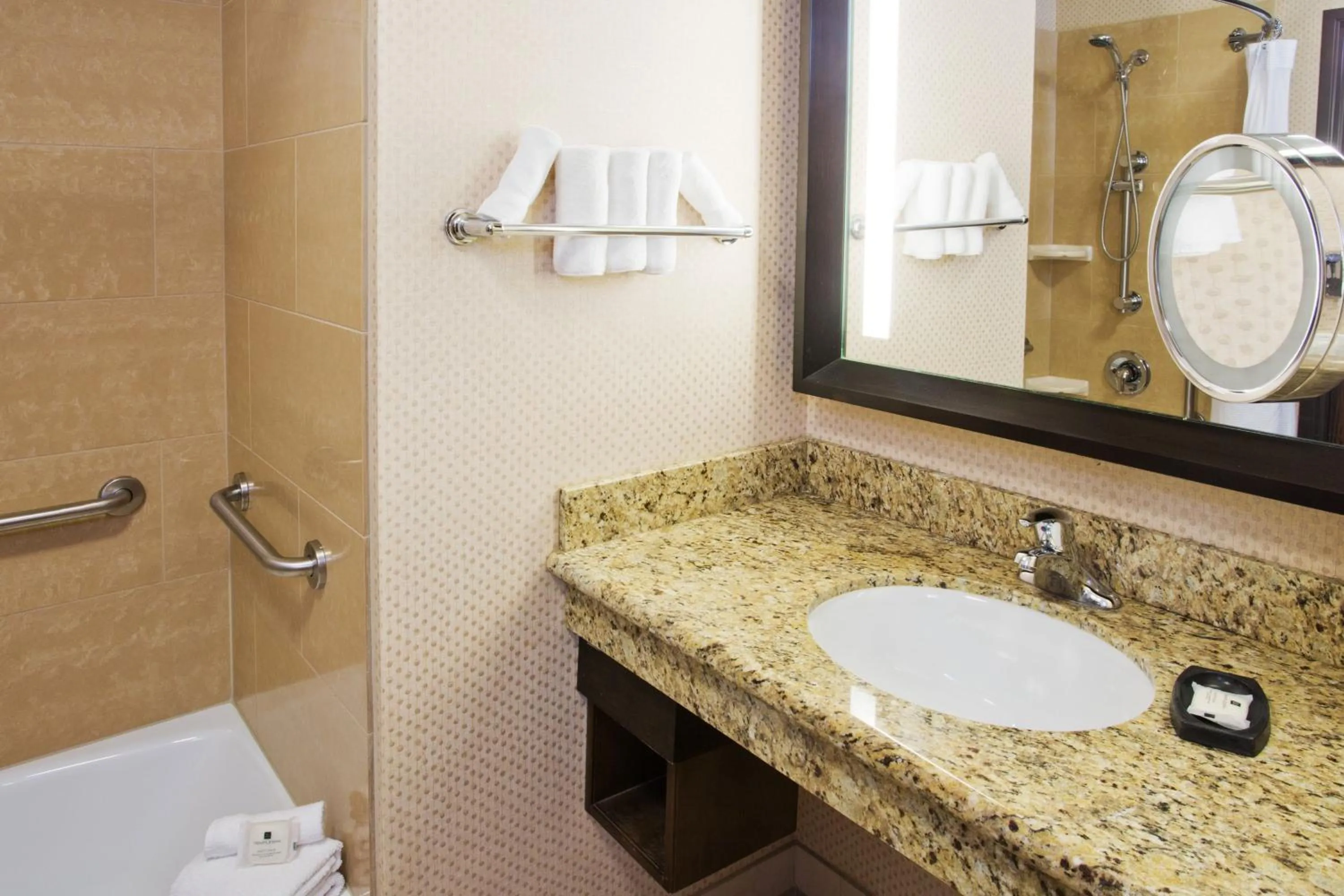 Bathroom in Crowne Plaza Anchorage-Midtown by IHG
