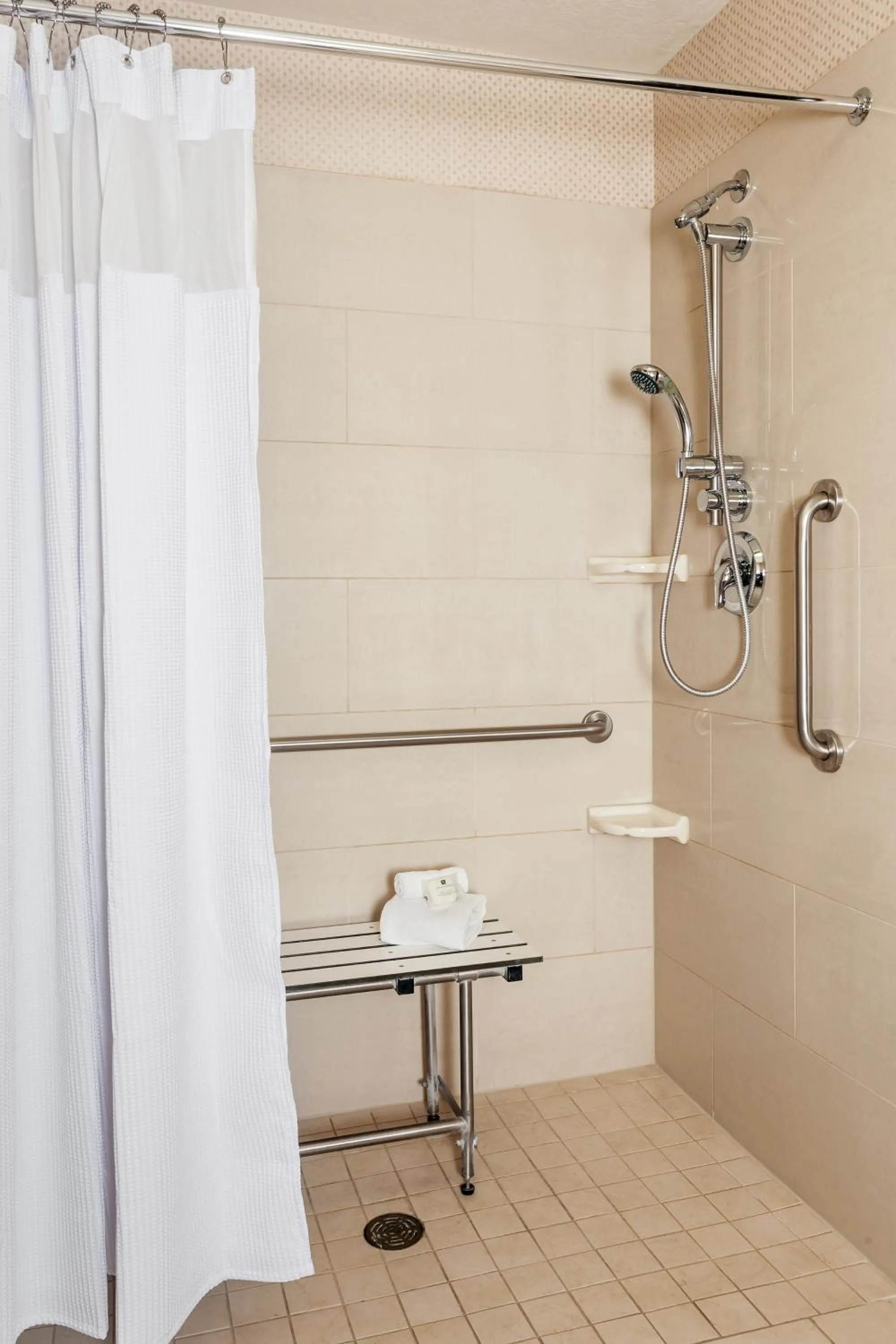 Shower in Crowne Plaza Anchorage-Midtown by IHG
