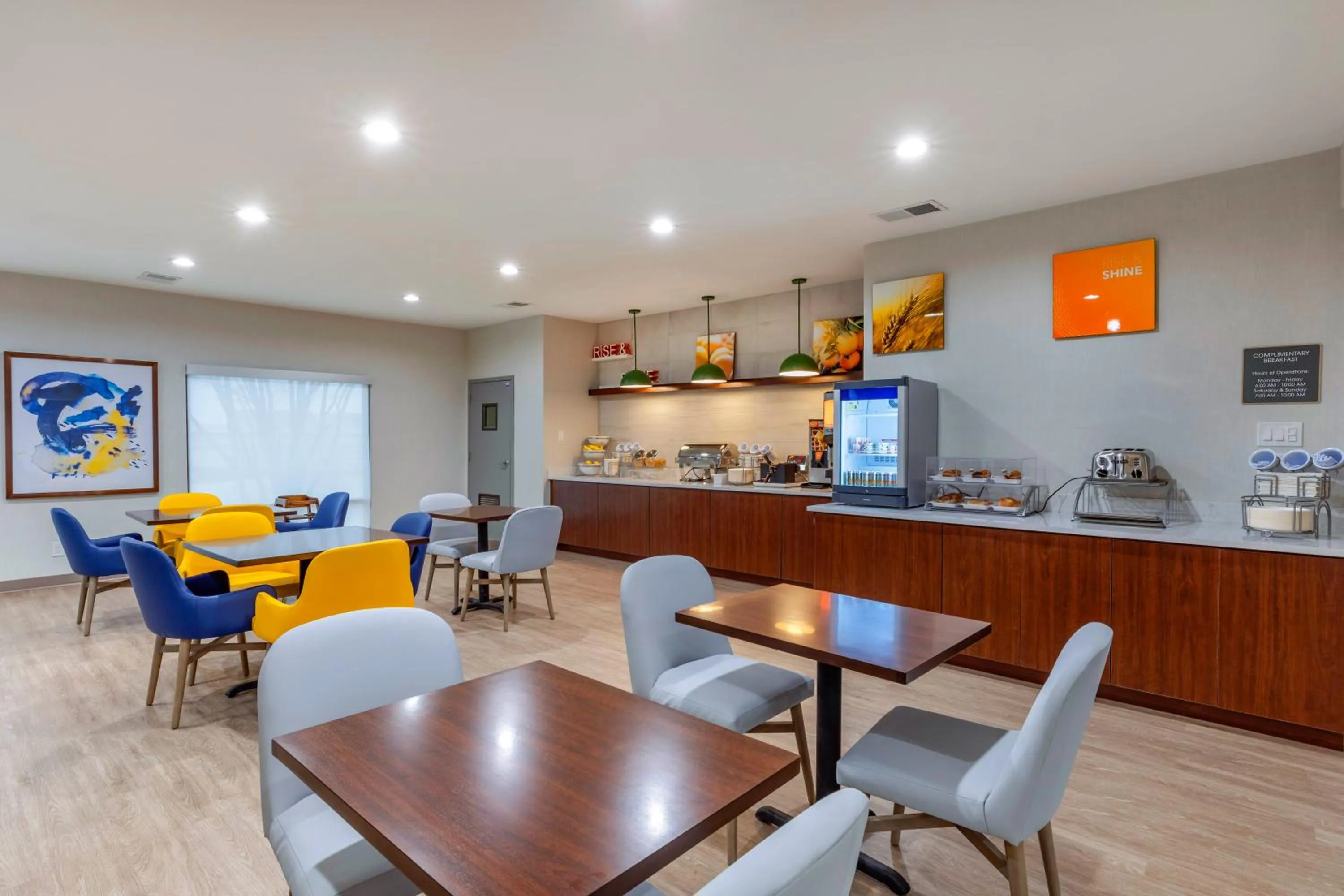 Breakfast in Comfort Inn - Weatherford