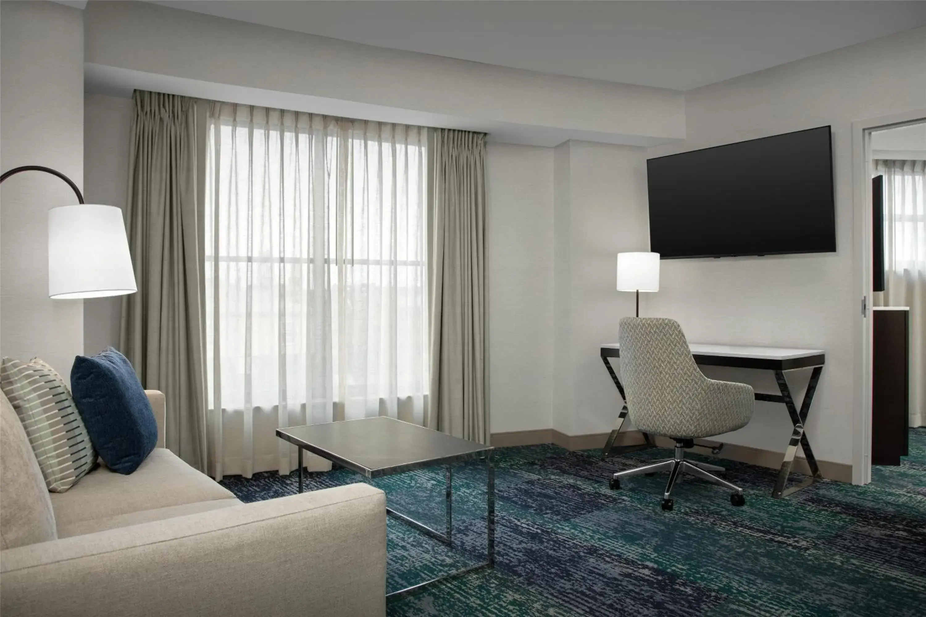 Bedroom in Hilton Garden Inn Portsmouth Downtown Bedroom in Hilton Garden Inn Portsmouth Downtown