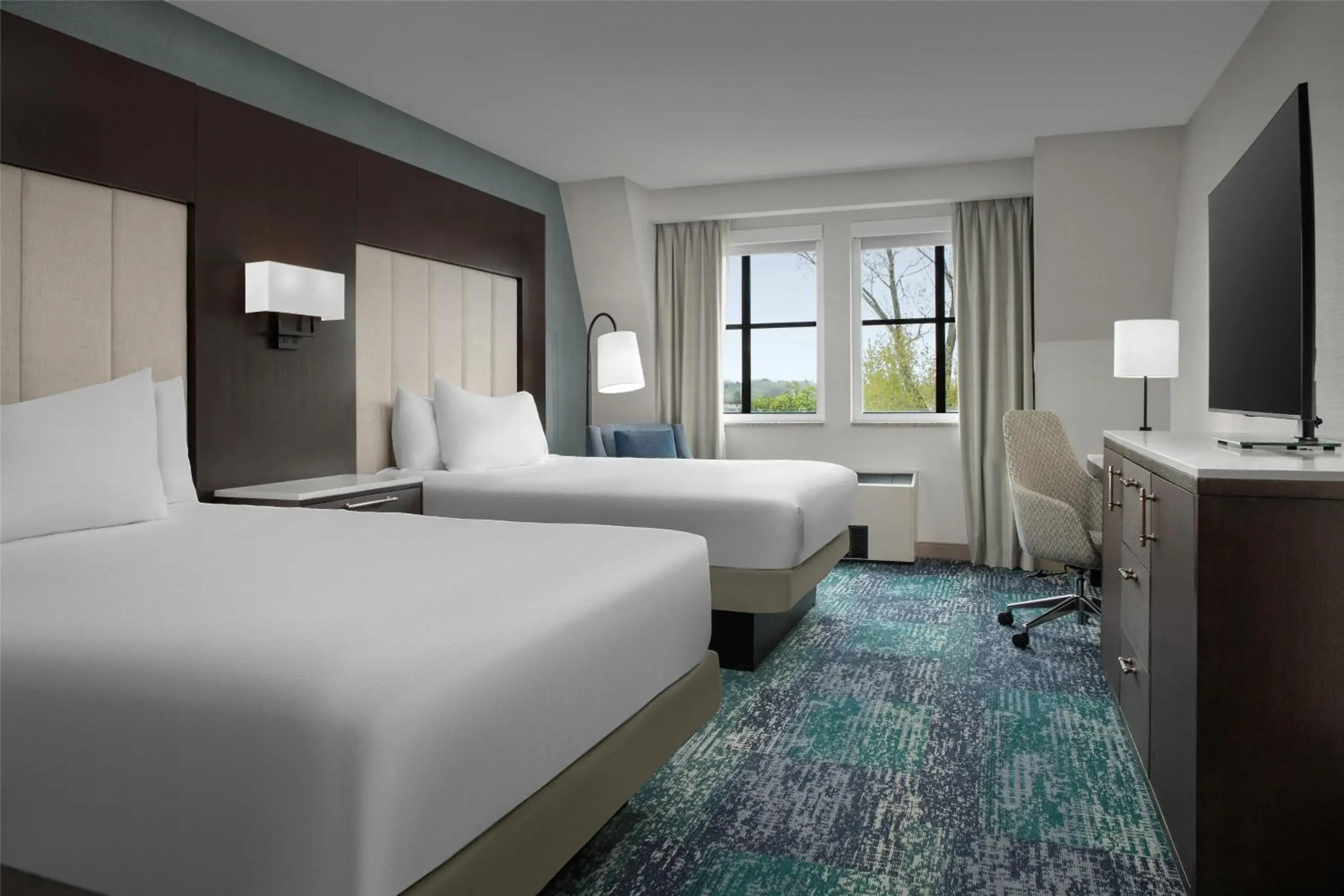 Bed in Hilton Garden Inn Portsmouth Downtown Bed in Hilton Garden Inn Portsmouth Downtown