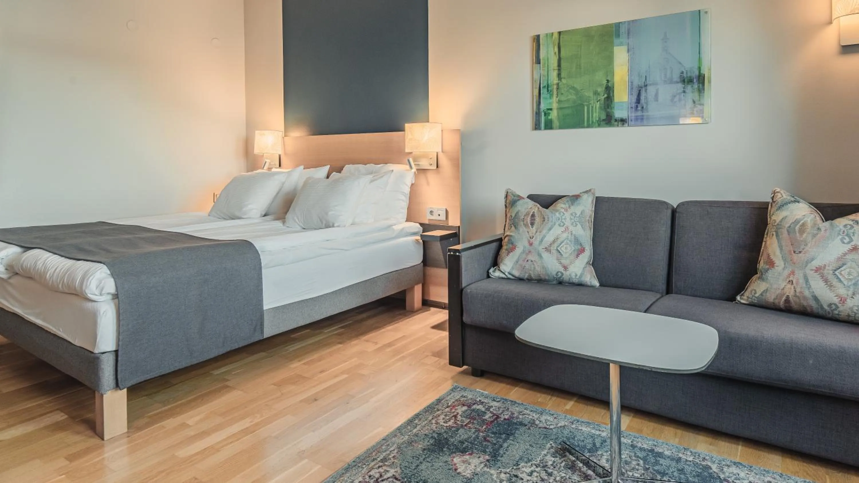 Bed in Quality Hotel Waterfront