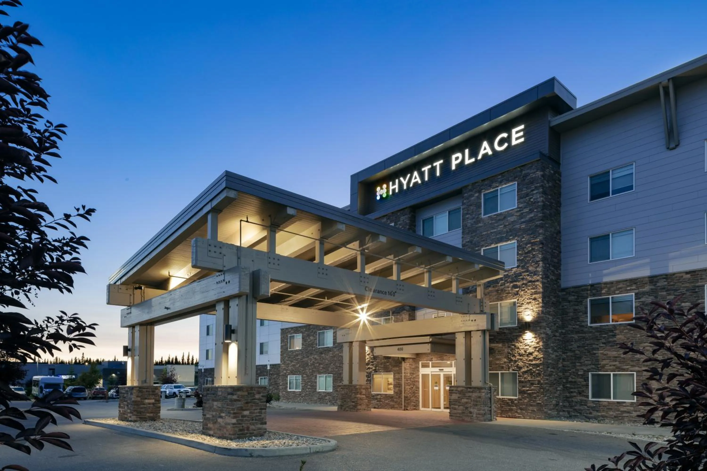 Property building in Hyatt Place Fairbanks