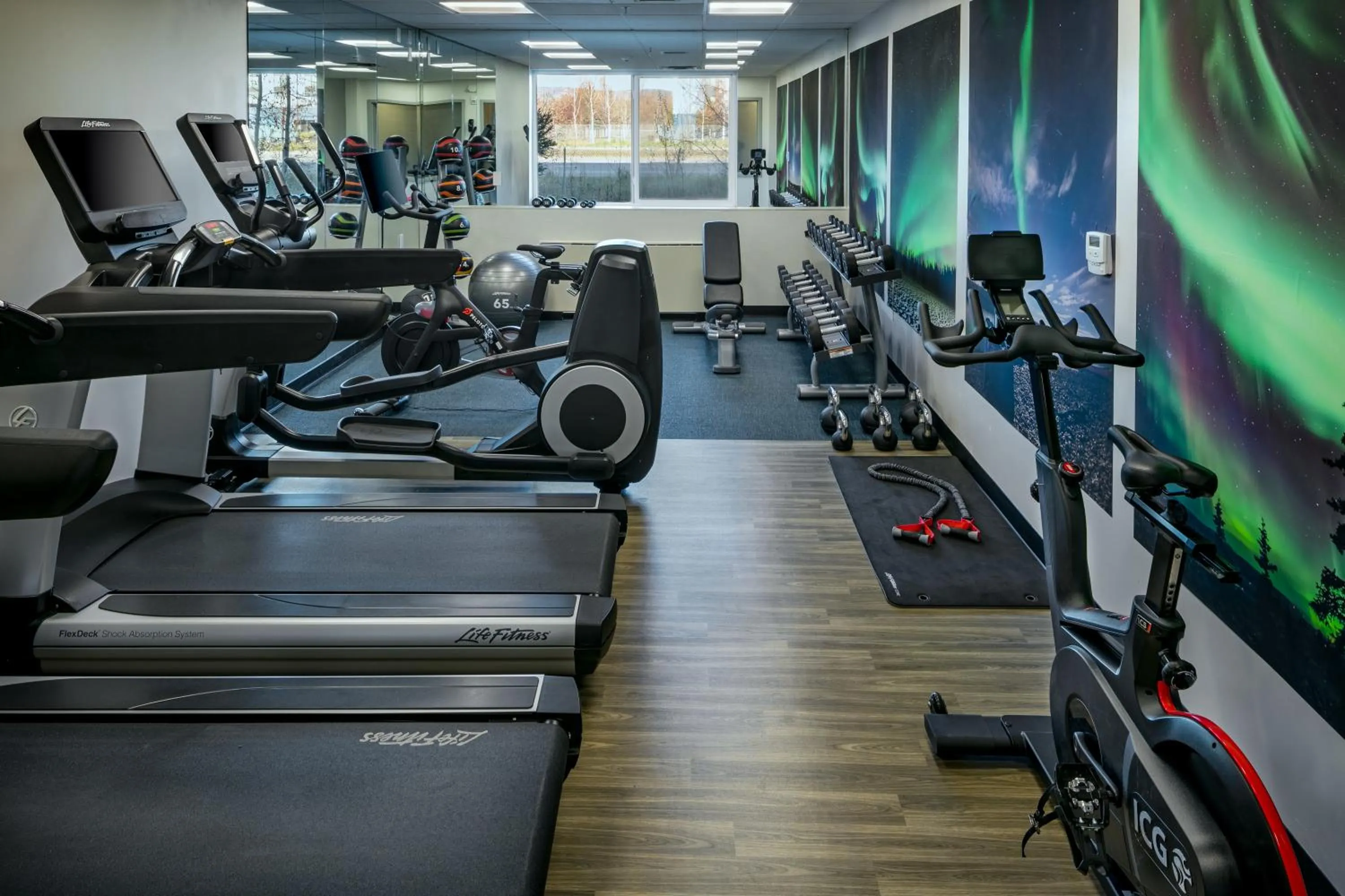 Fitness centre/facilities in Hyatt Place Fairbanks