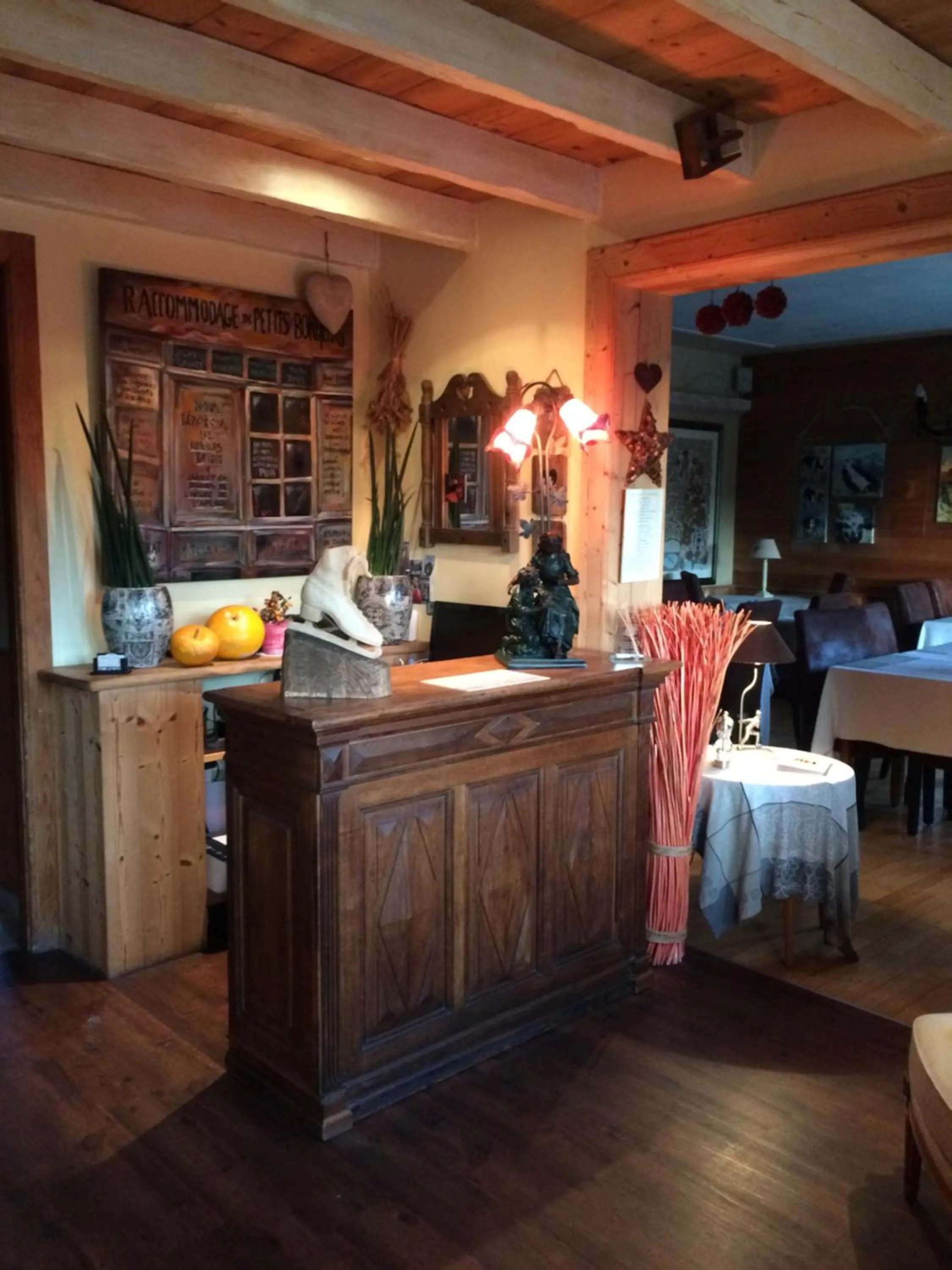 Lobby or reception in Hôtel La Vallée