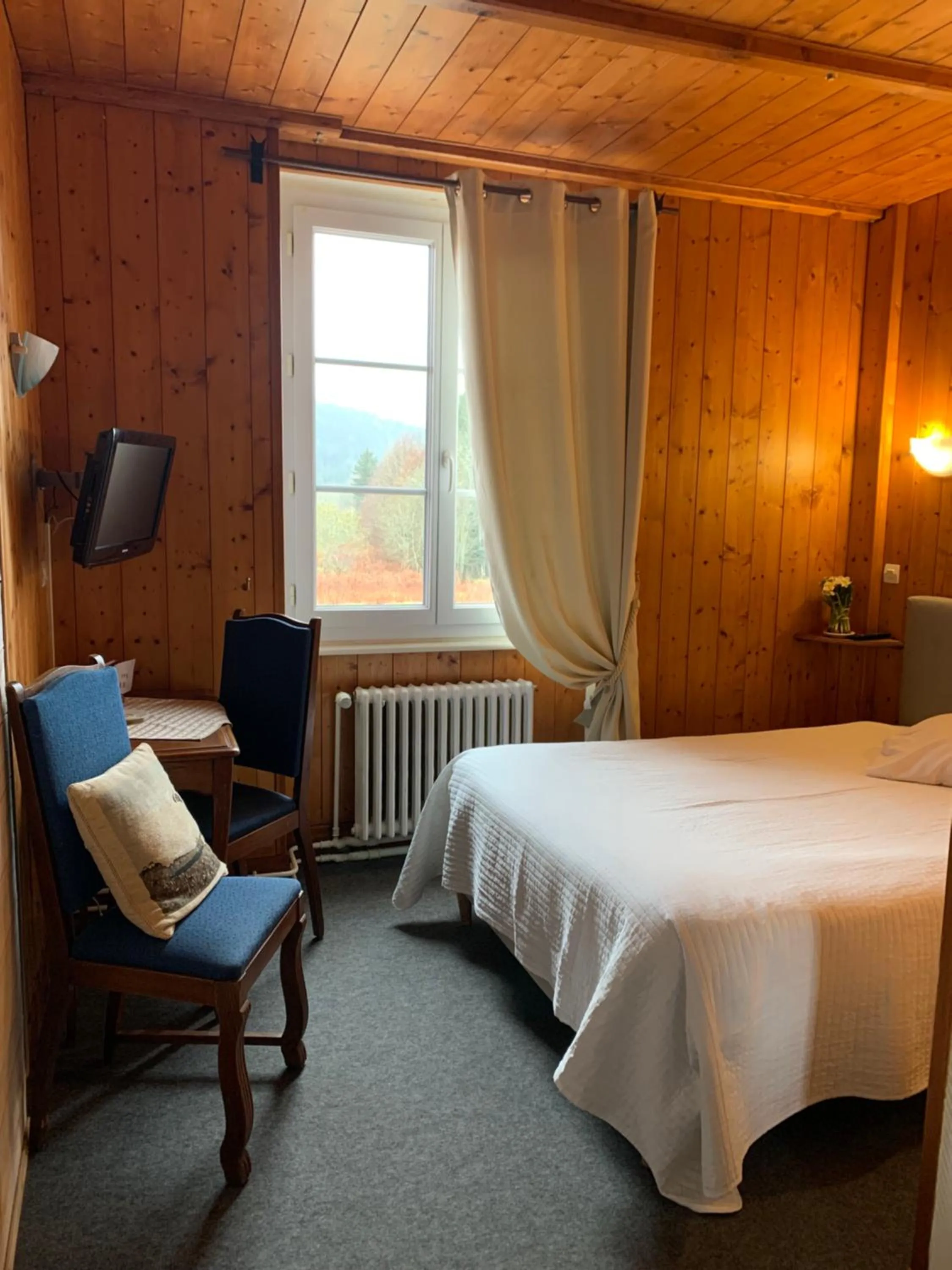 Photo of the whole room, Bed in Hôtel La Vallée