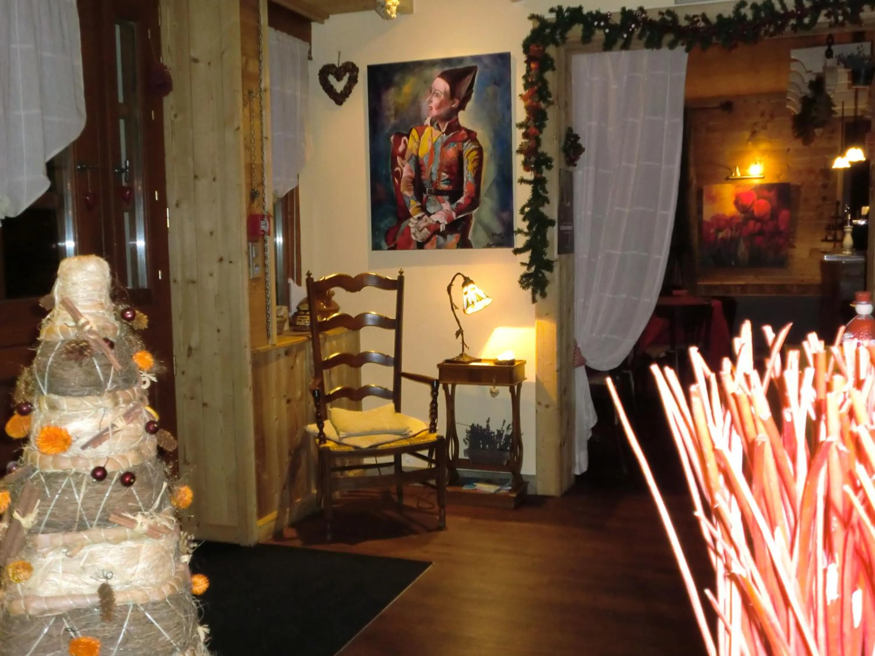 Lounge or bar in Hôtel La Vallée