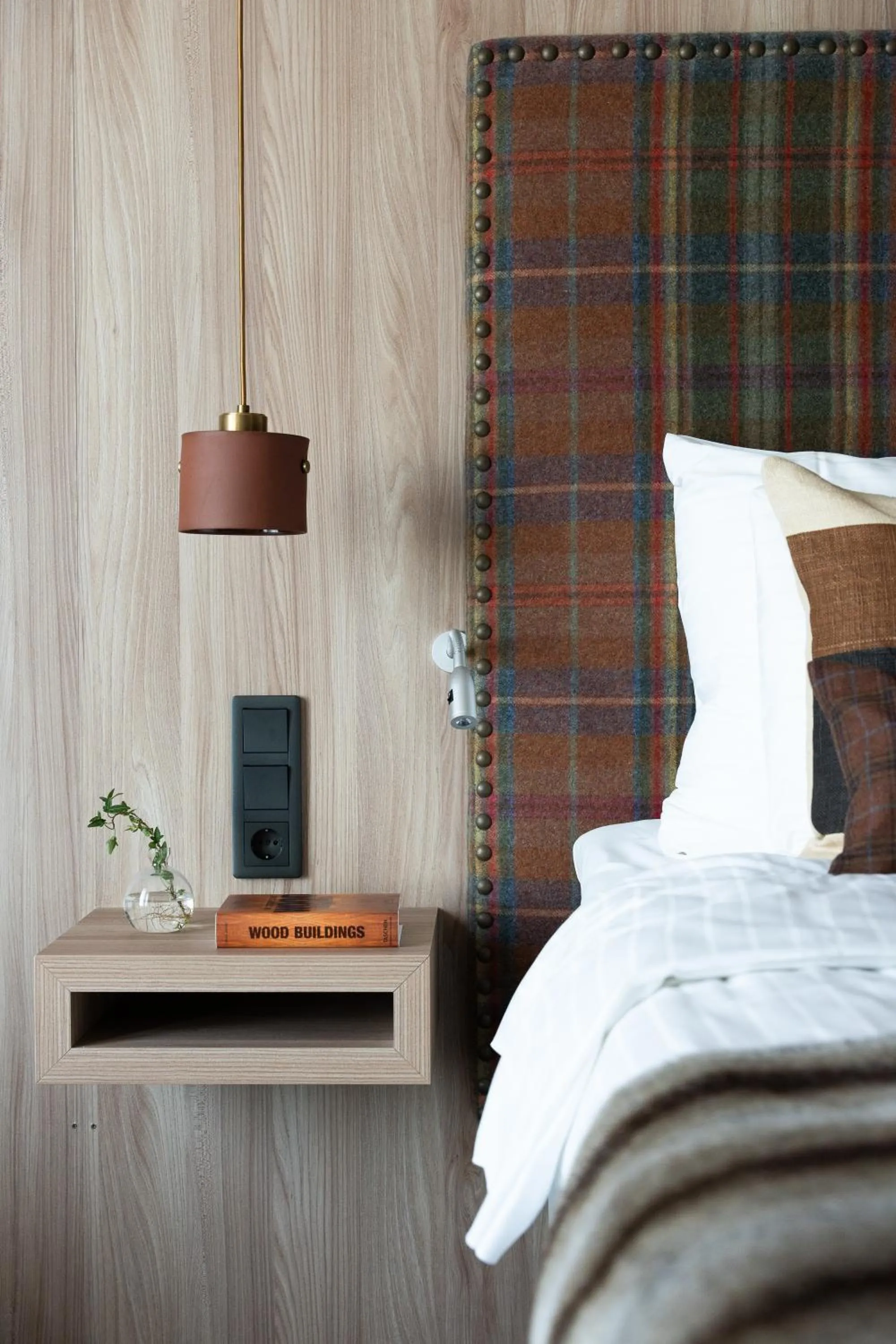 Bed in KUST Hotell & SPA