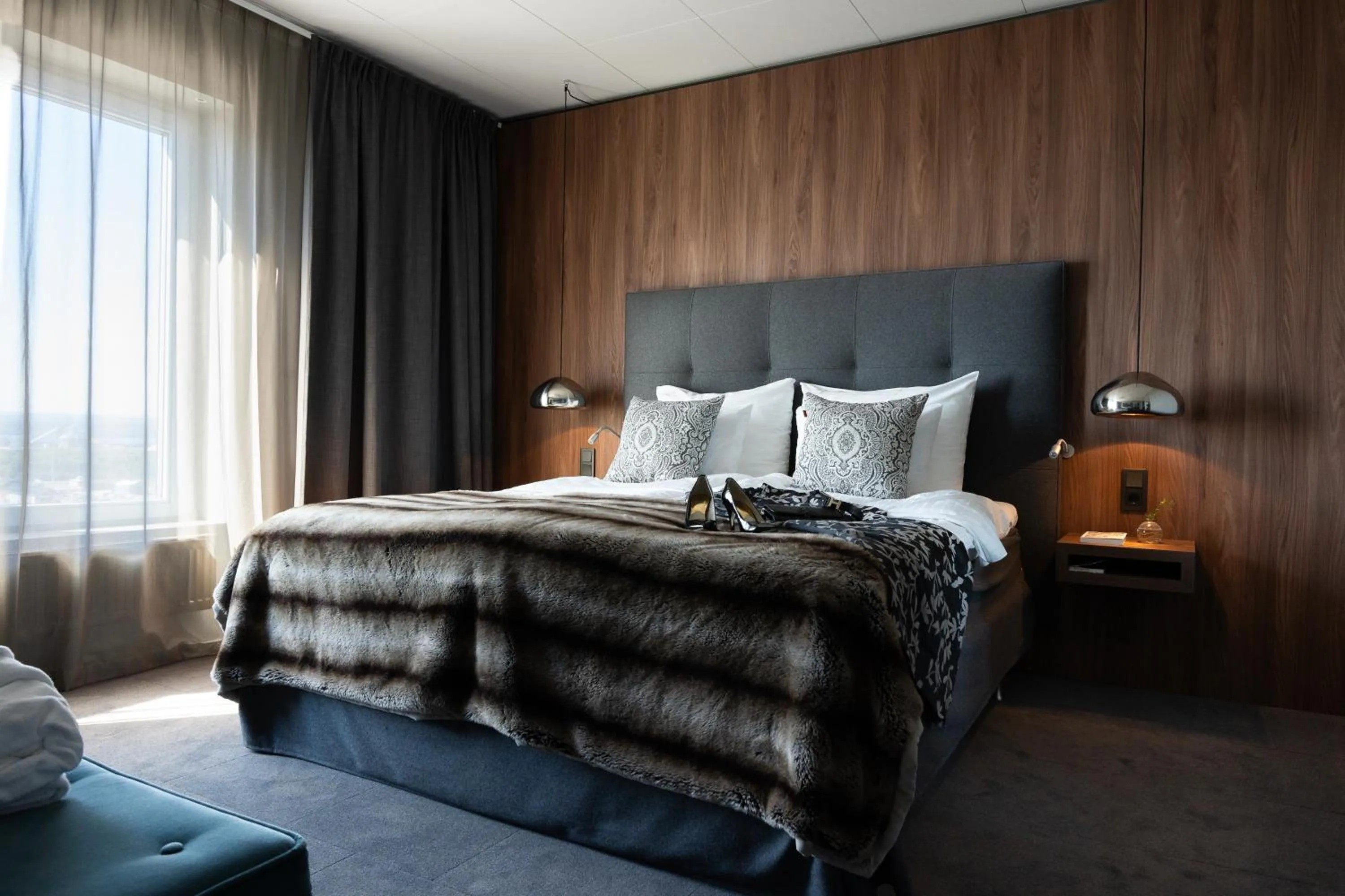 Bedroom, Bed in KUST Hotell & SPA