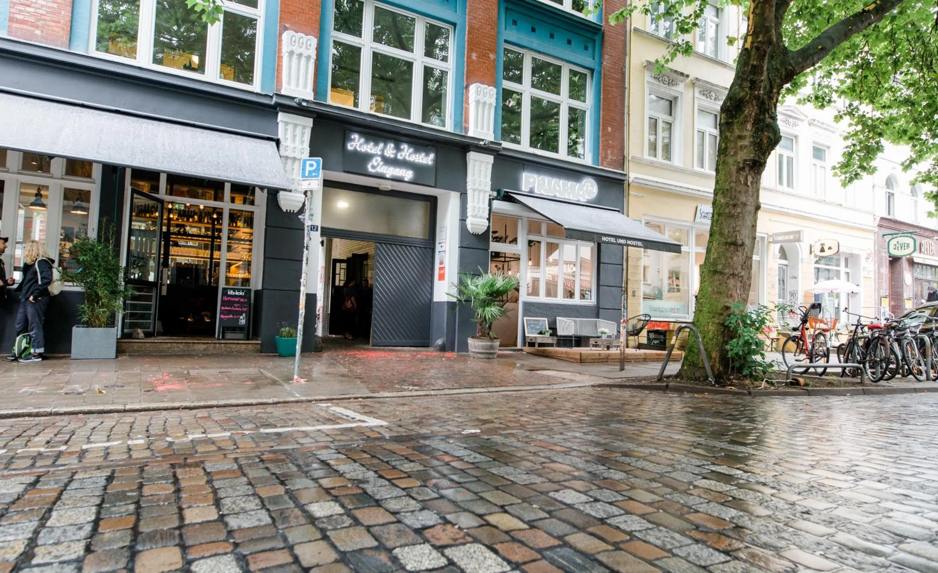 Facade/entrance in Pyjama Park Schanzenviertel