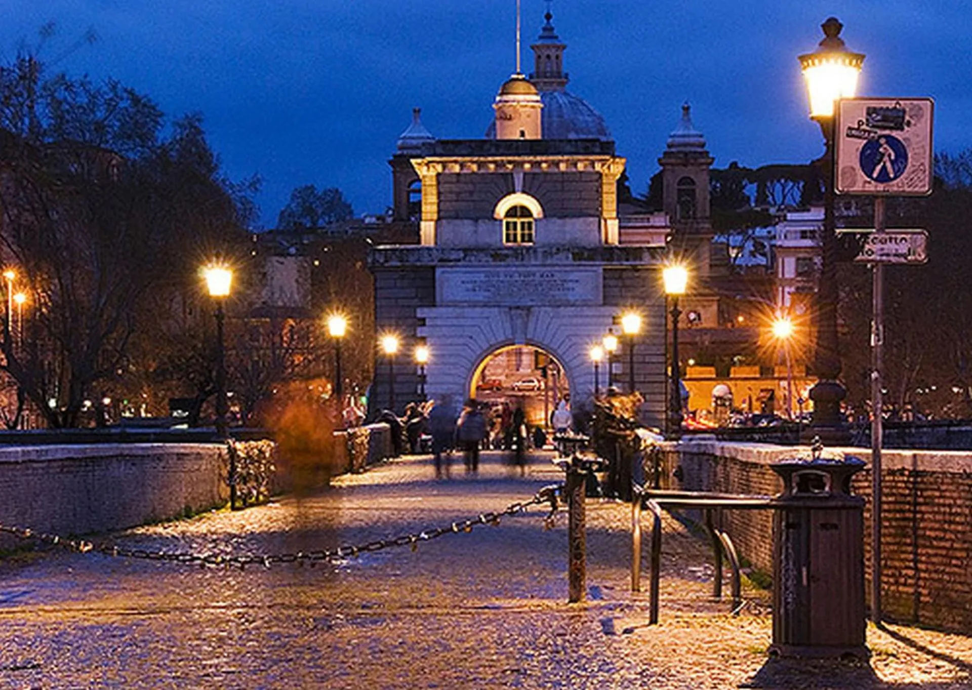 Nearby landmark in L'Attichetto di Ponte Milvio a Roma Centro