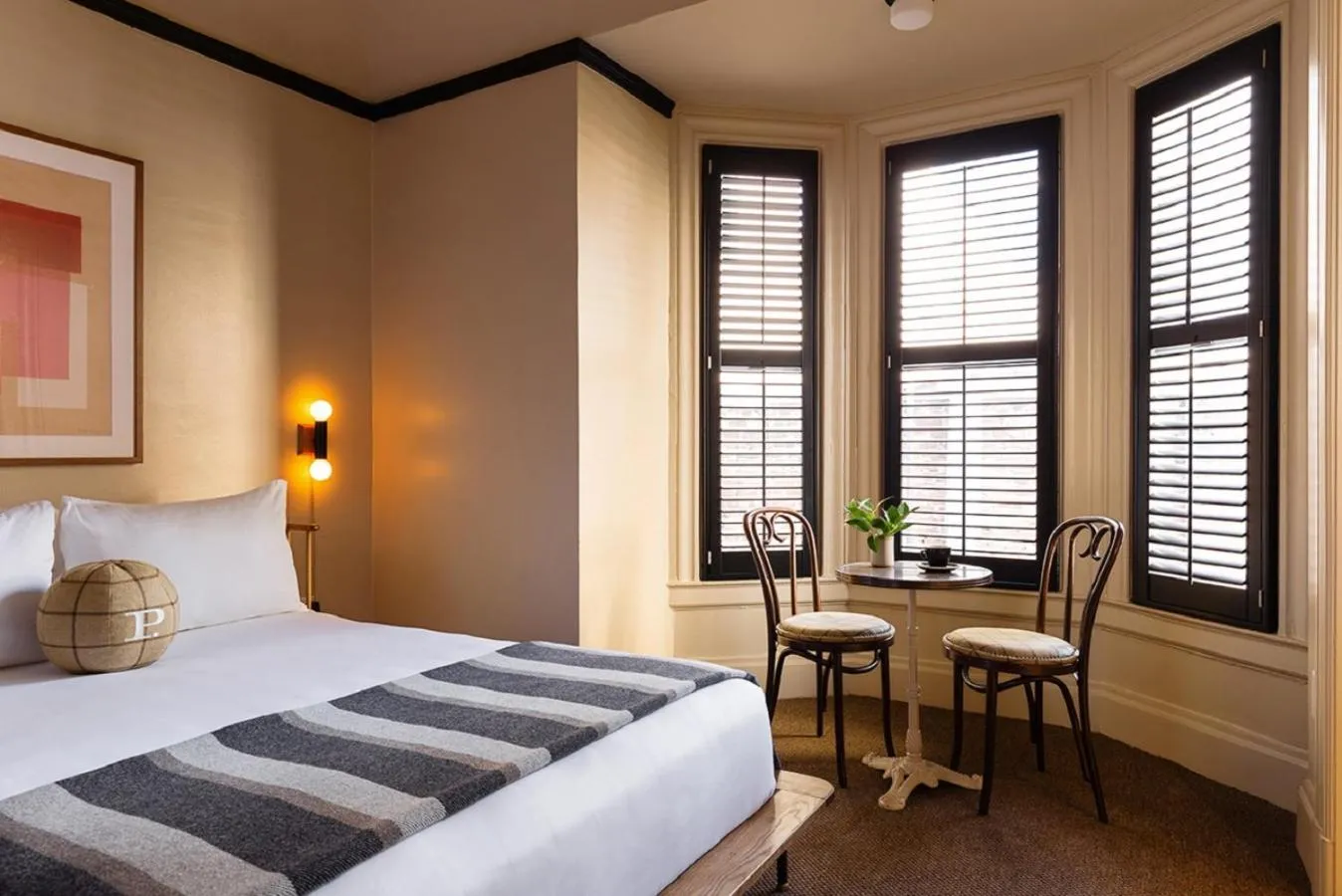 Bed in Palihotel San Francisco