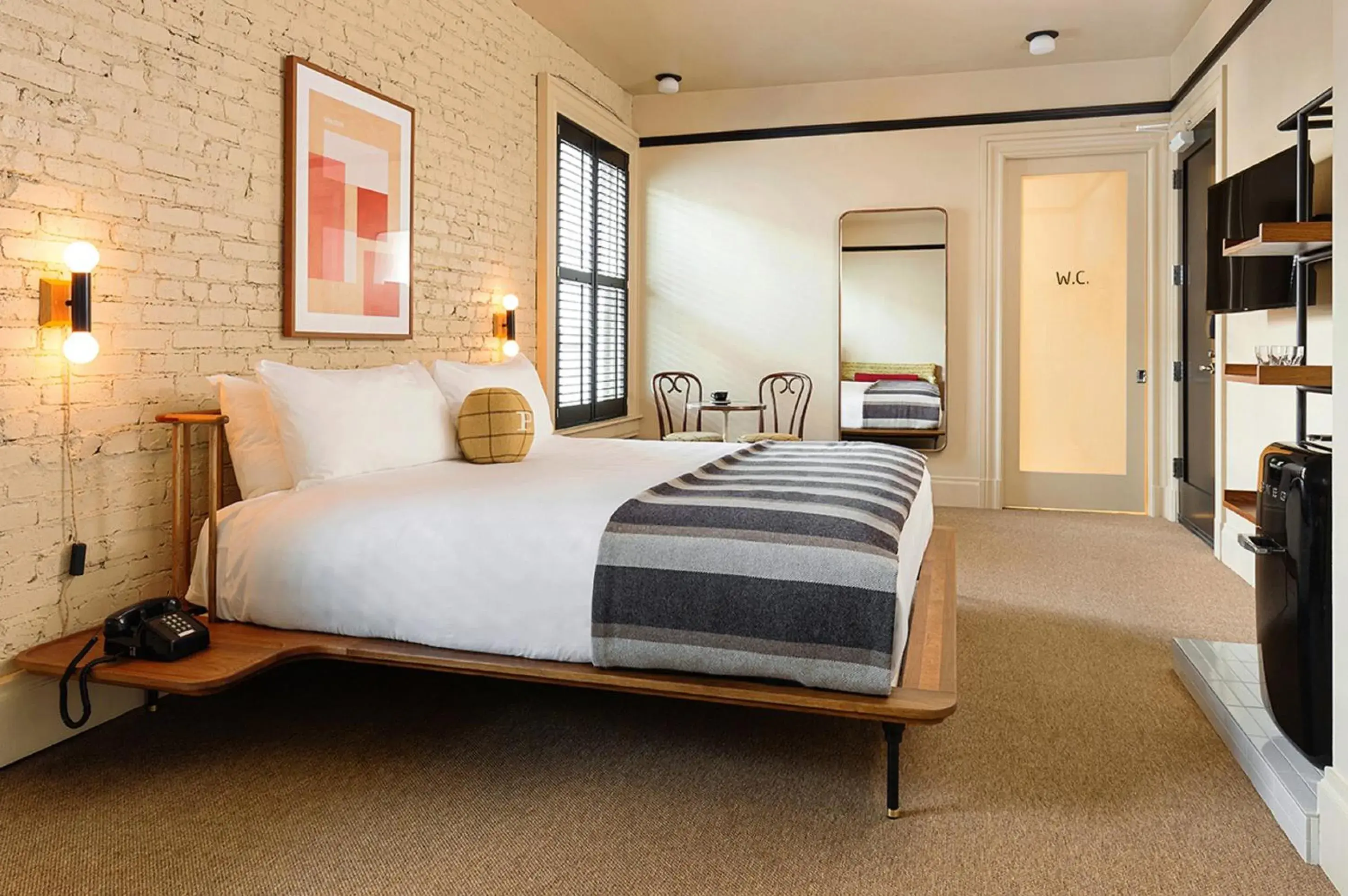 Bedroom, Bed in Palihotel San Francisco Bedroom, Bed in Palihotel San Francisco