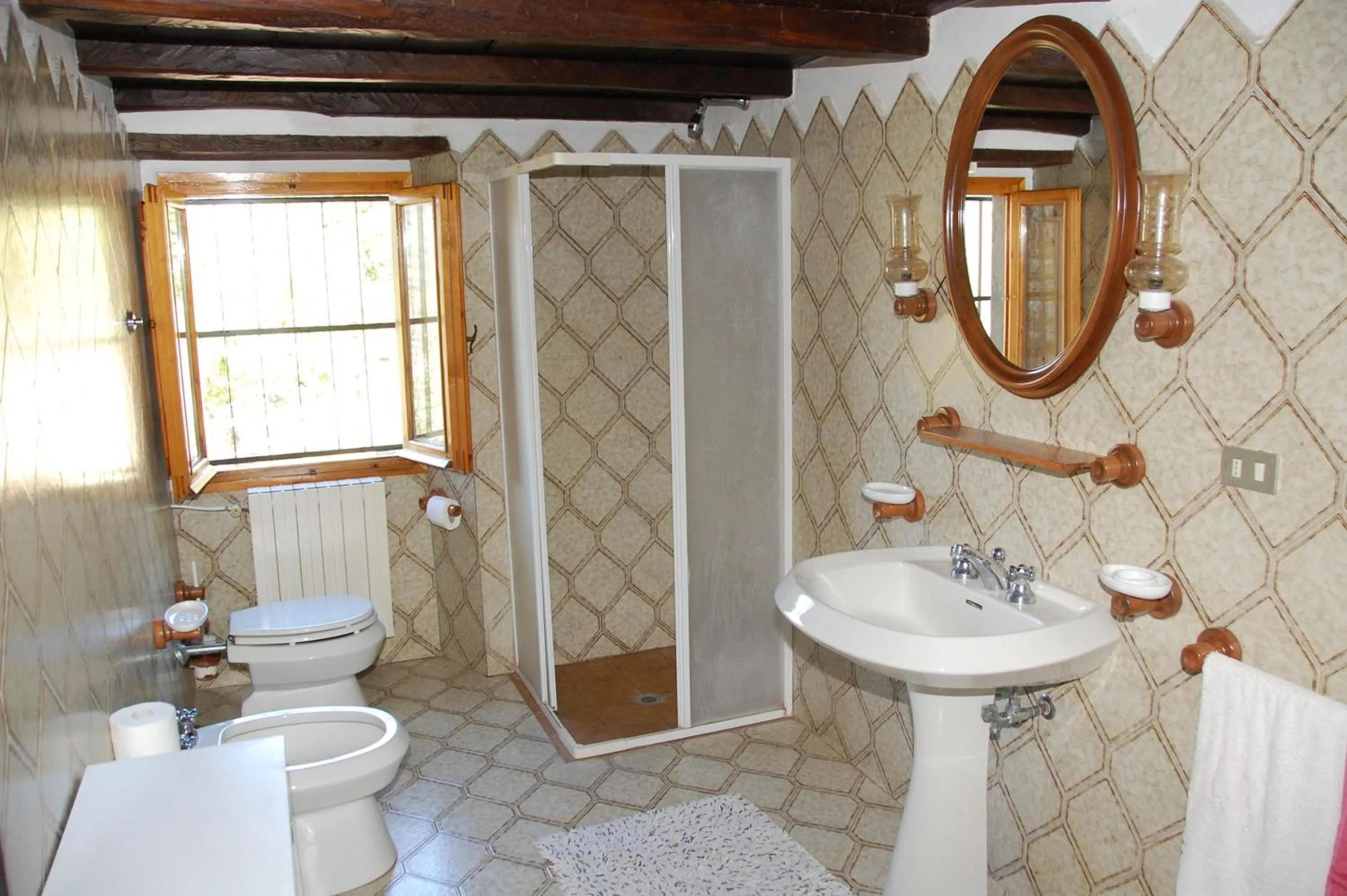 Bathroom in Agriturismo Casapasserini