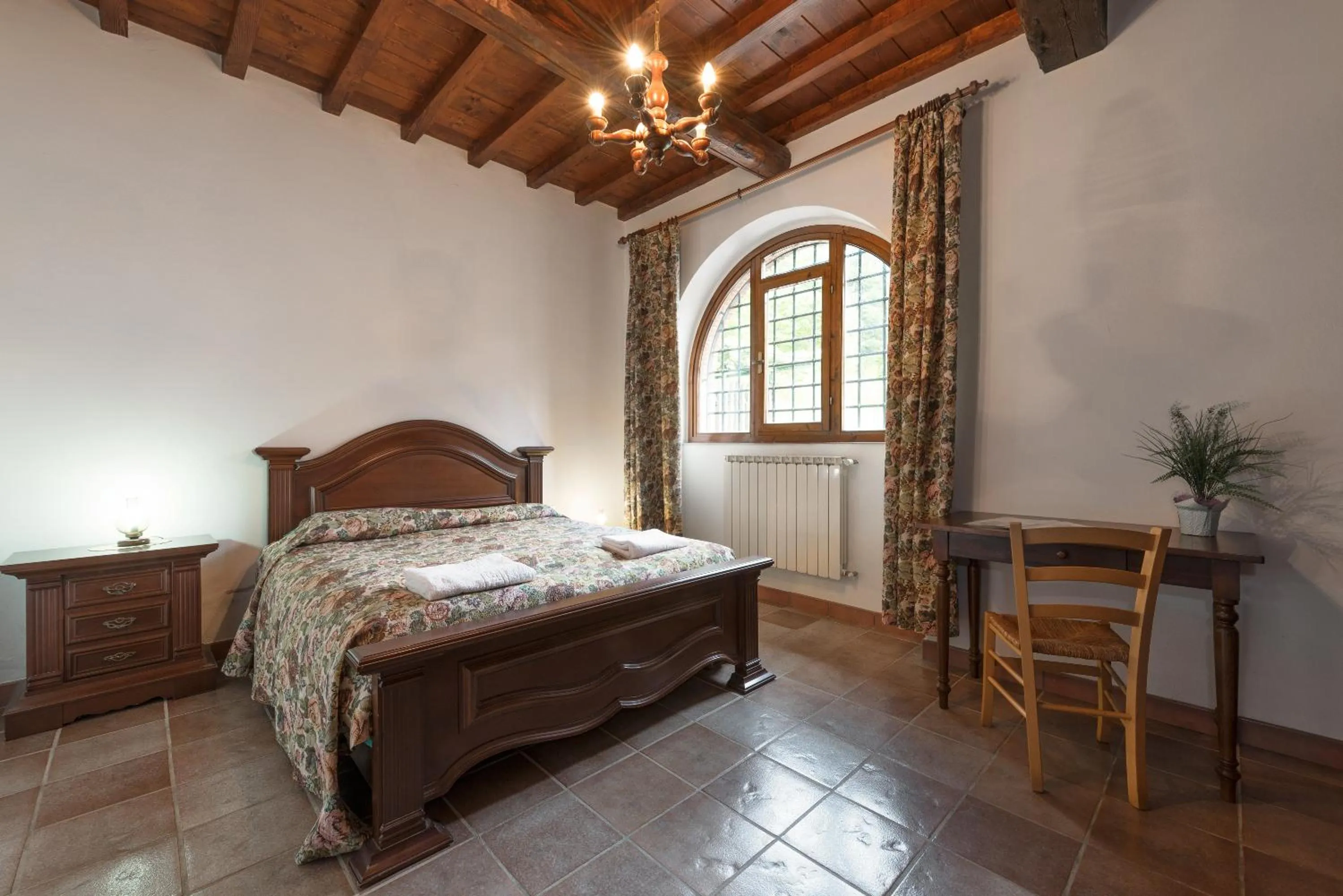 Bed in Agriturismo Casapasserini