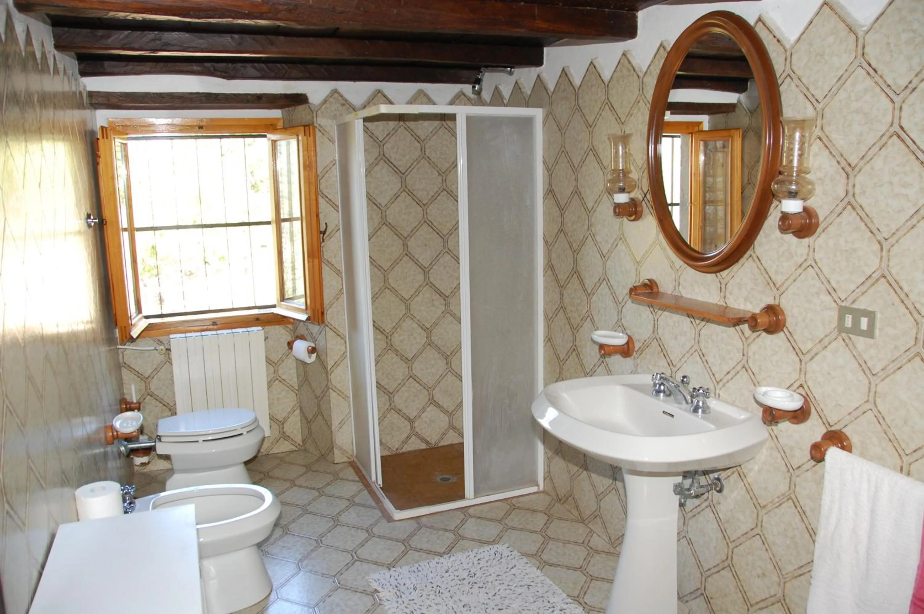 Bathroom in Agriturismo Casapasserini