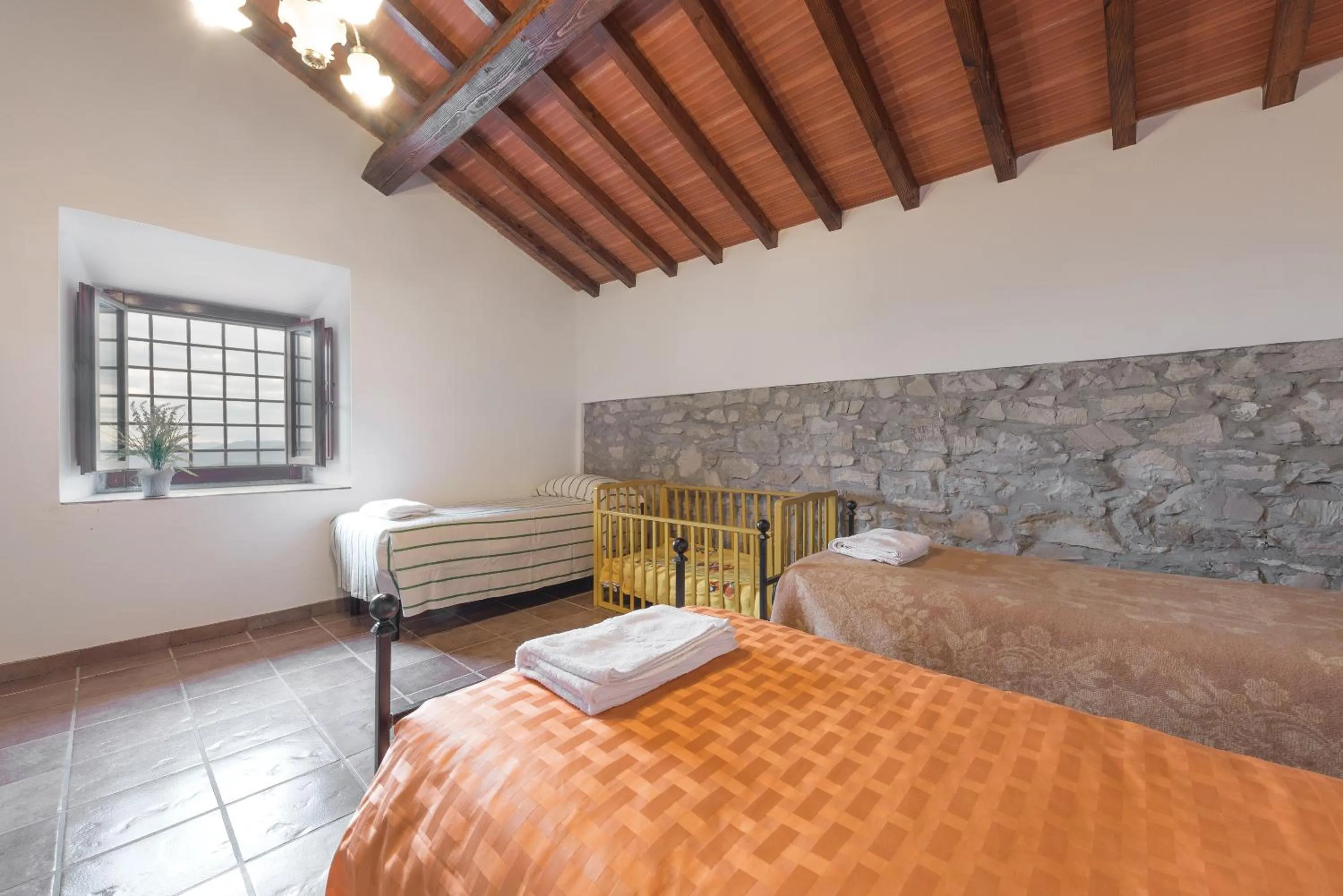 Bed in Agriturismo Casapasserini