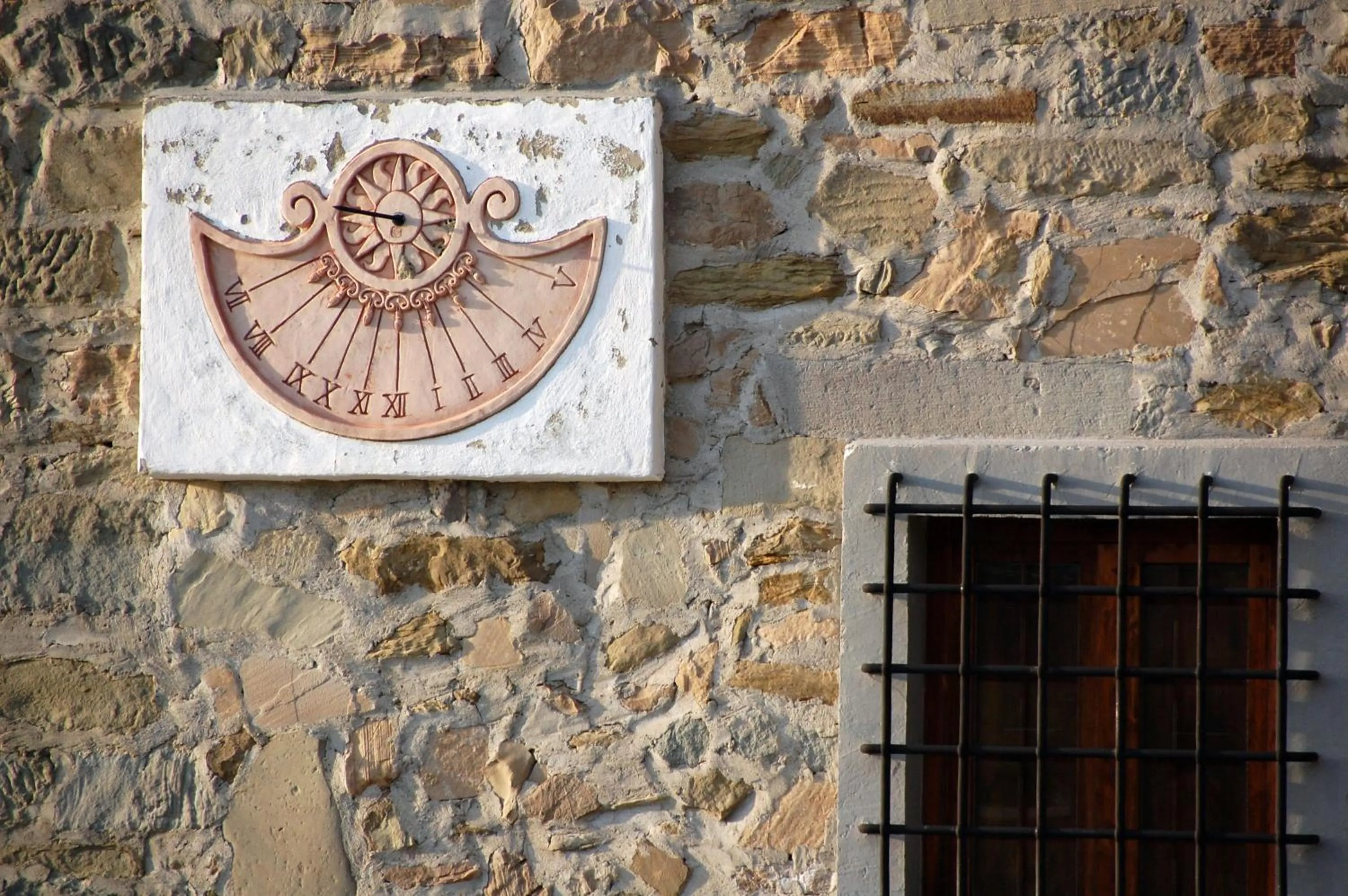Decorative detail in Agriturismo Casapasserini