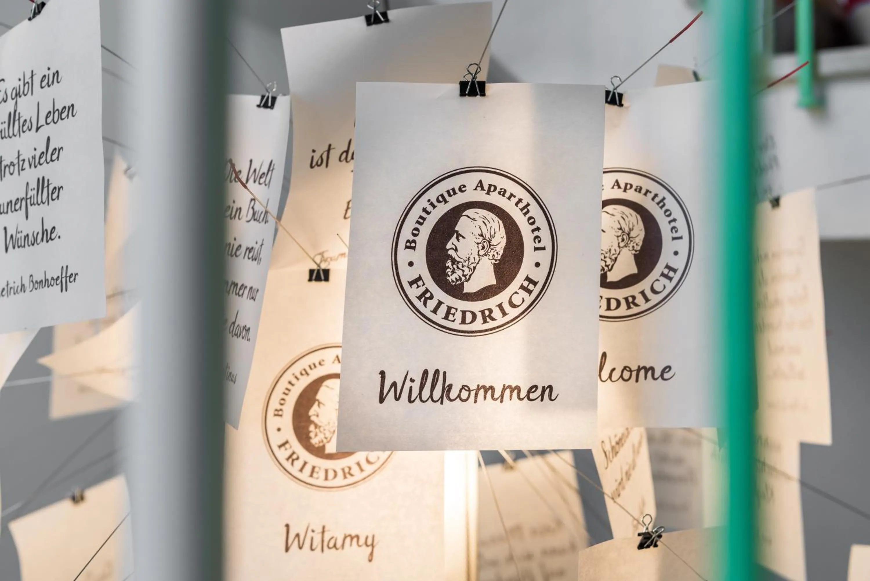 Decorative detail in Friedrich Boutique-Apartments