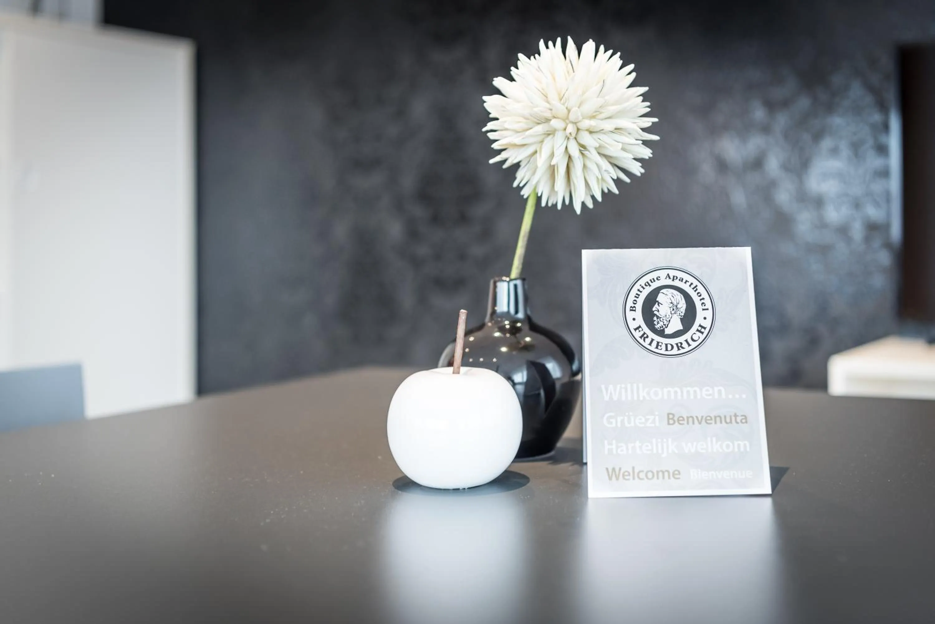 Decorative detail in Friedrich Boutique-Apartments