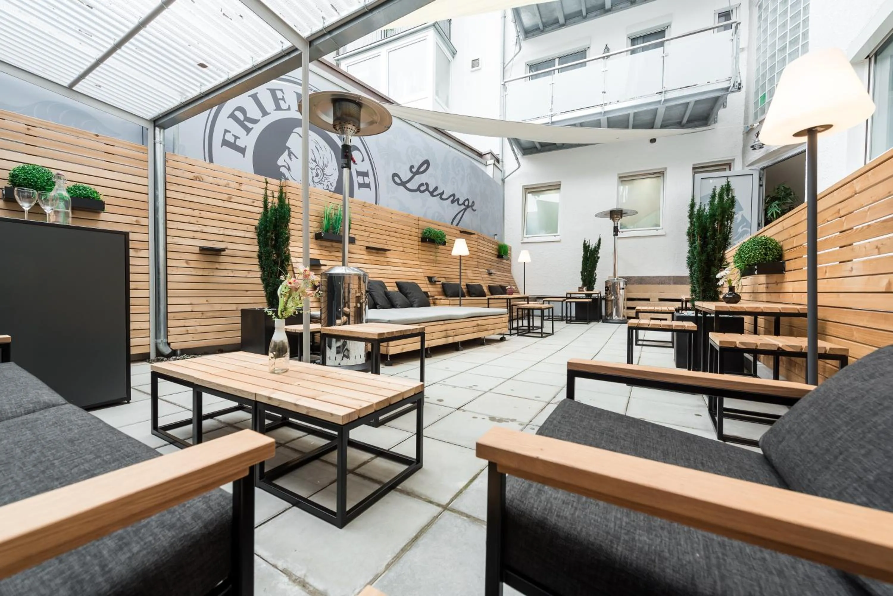 Decorative detail in Friedrich Boutique-Apartments