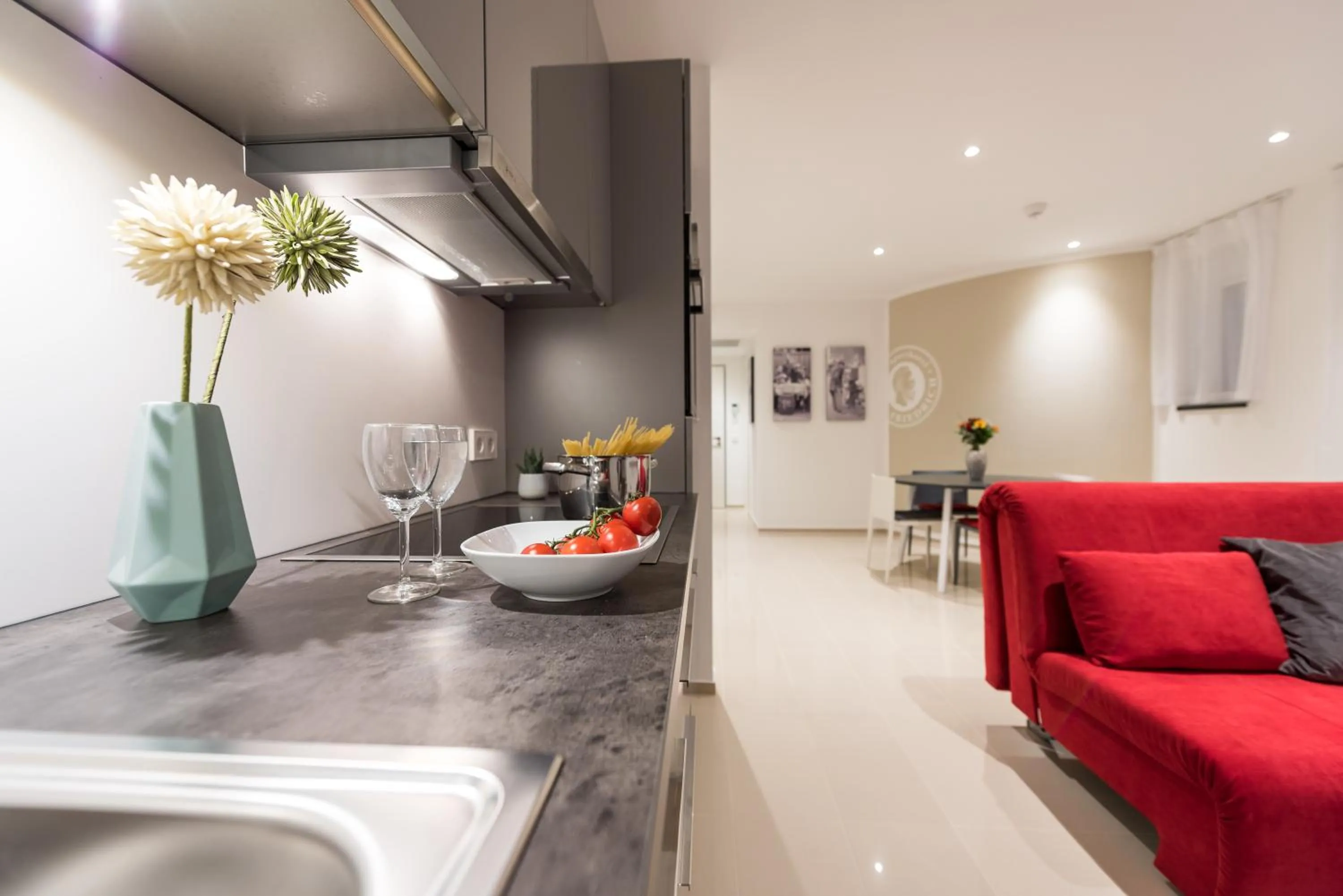 Kitchen or kitchenette in Friedrich Boutique-Apartments