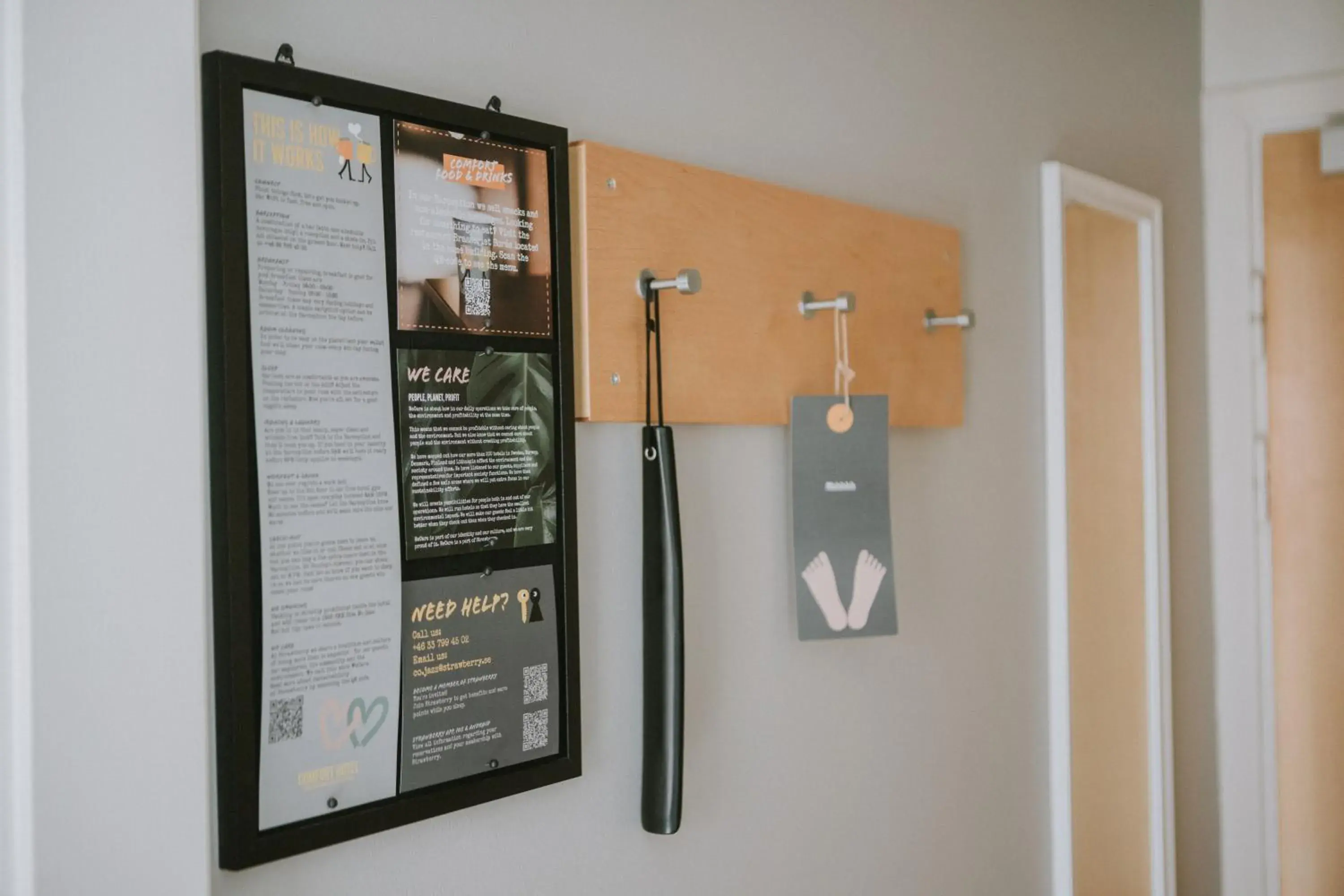 Bedroom in Comfort Hotel Jazz, Borås Bedroom in Comfort Hotel Jazz, Borås