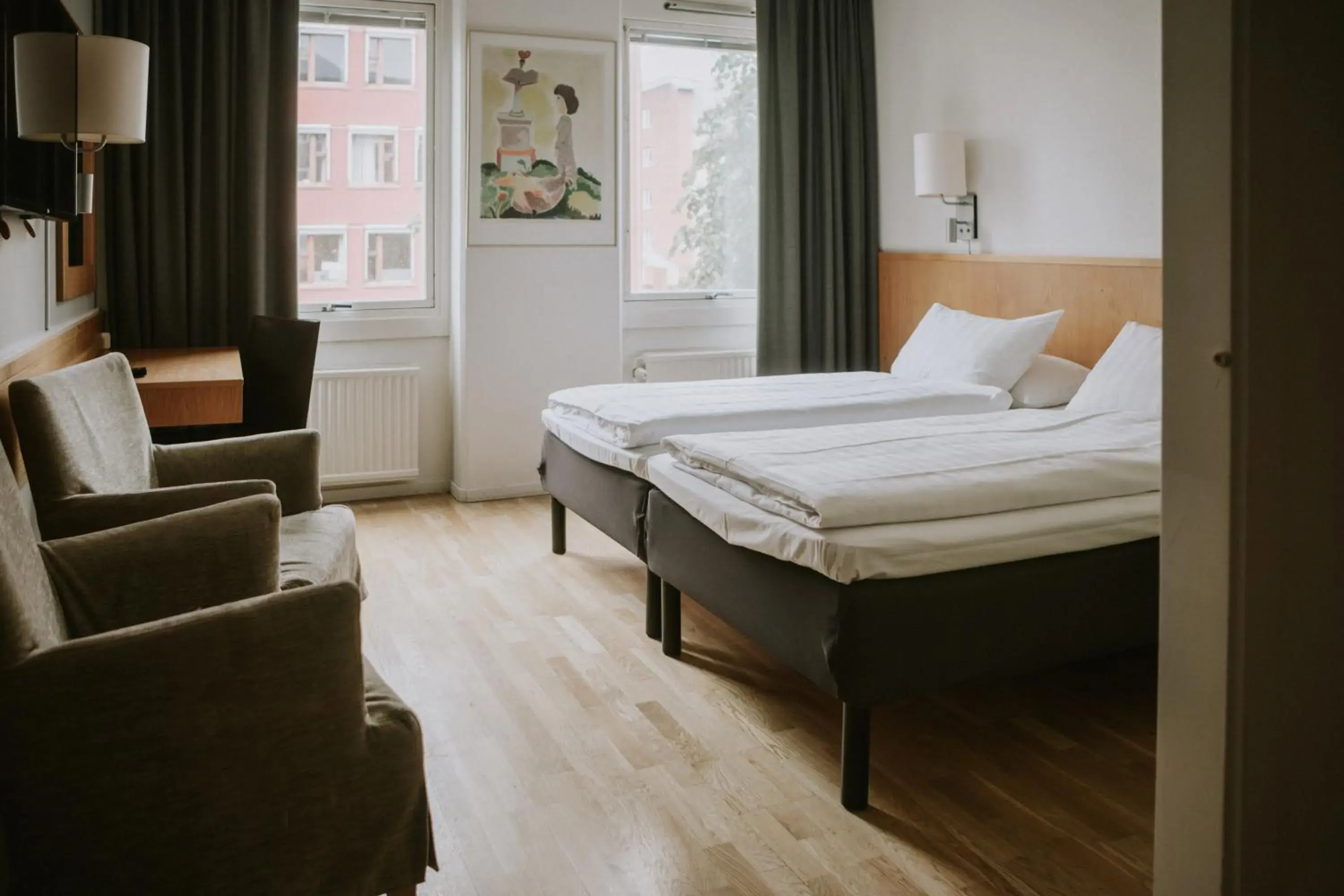 Photo of the whole room, Bed in Comfort Hotel Jazz, Borås Photo of the whole room, Bed in Comfort Hotel Jazz, Borås