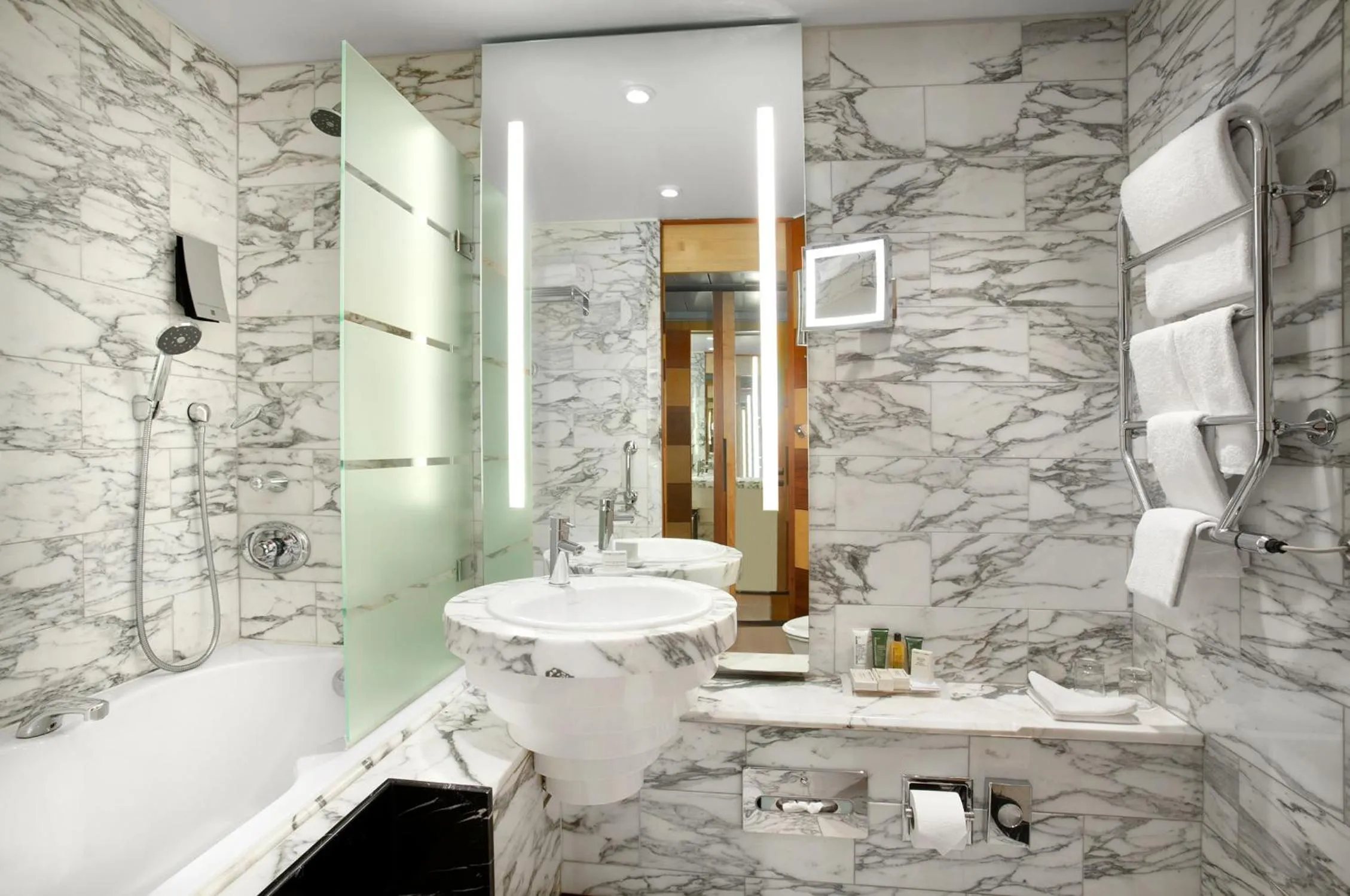 Bathroom in Hilton Stockholm Slussen Hotel