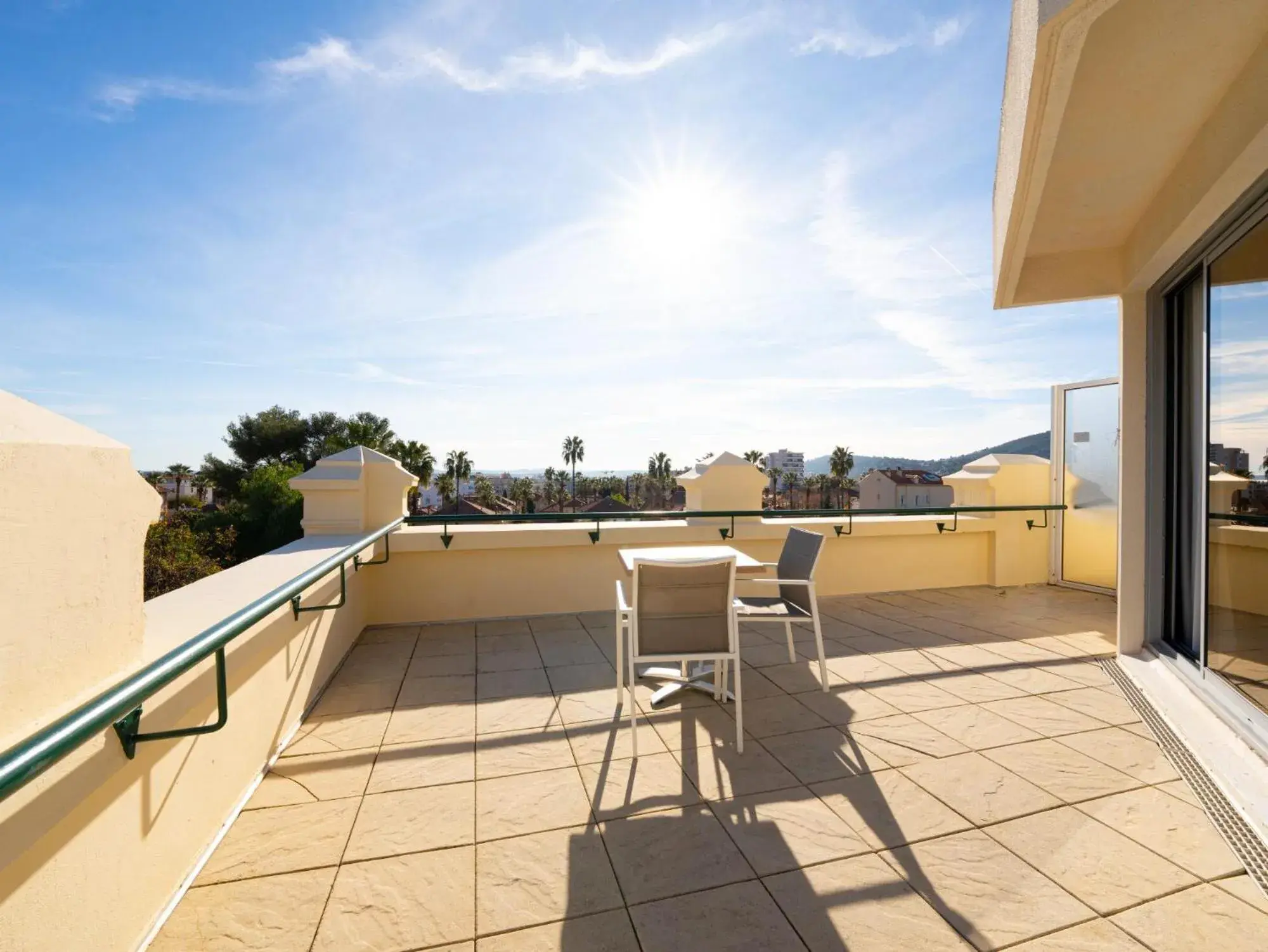 View (from property/room) in Casino Hôtel des Palmiers View (from property/room) in Casino Hôtel des Palmiers