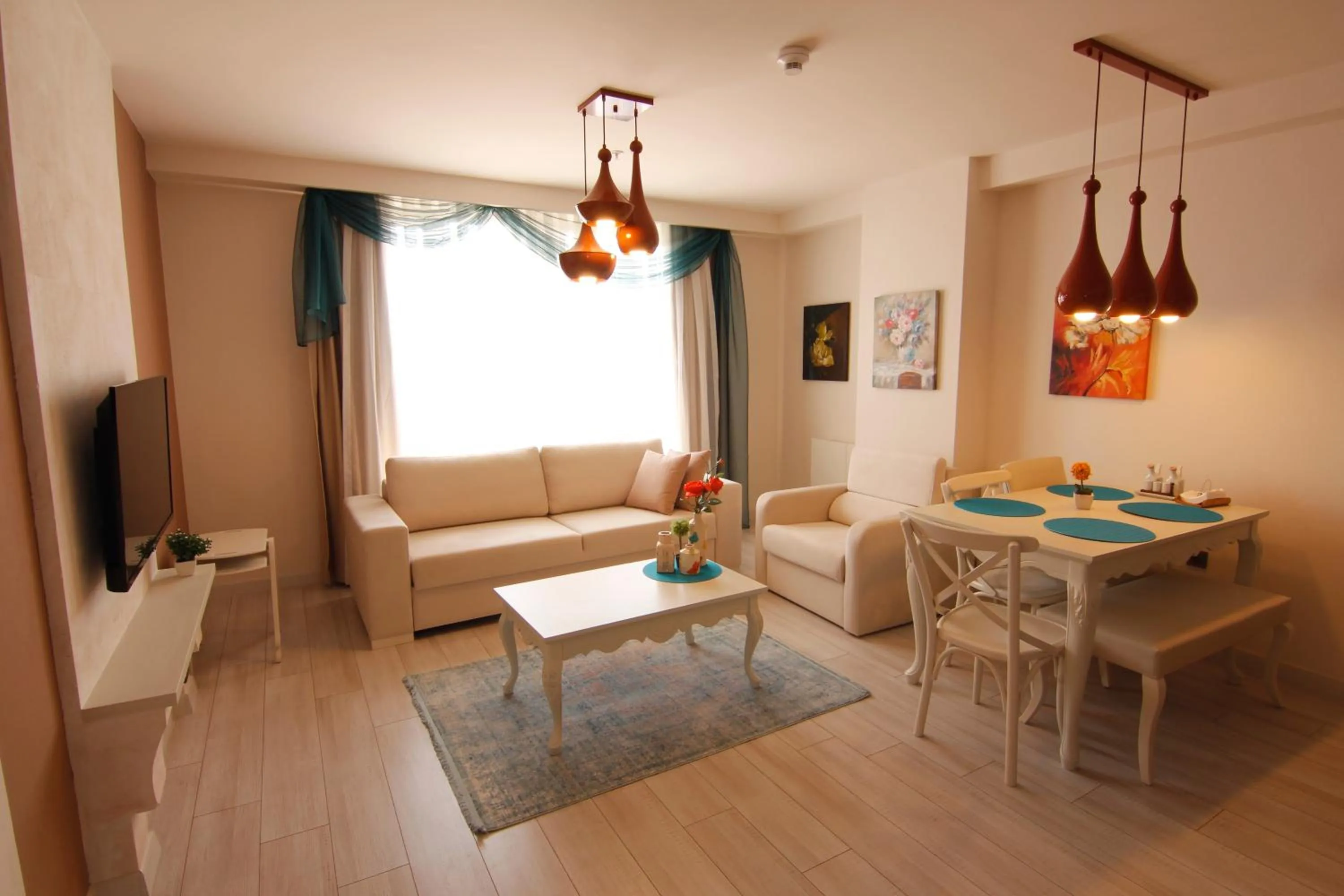 Living room in Zin D Home Otel Cekmeköy