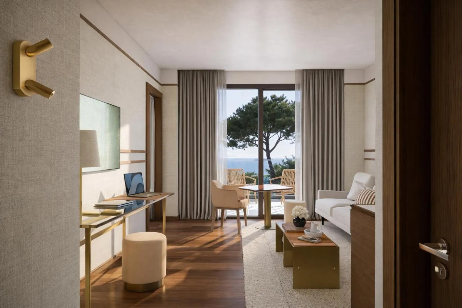 Natural landscape in MarePineta Resort