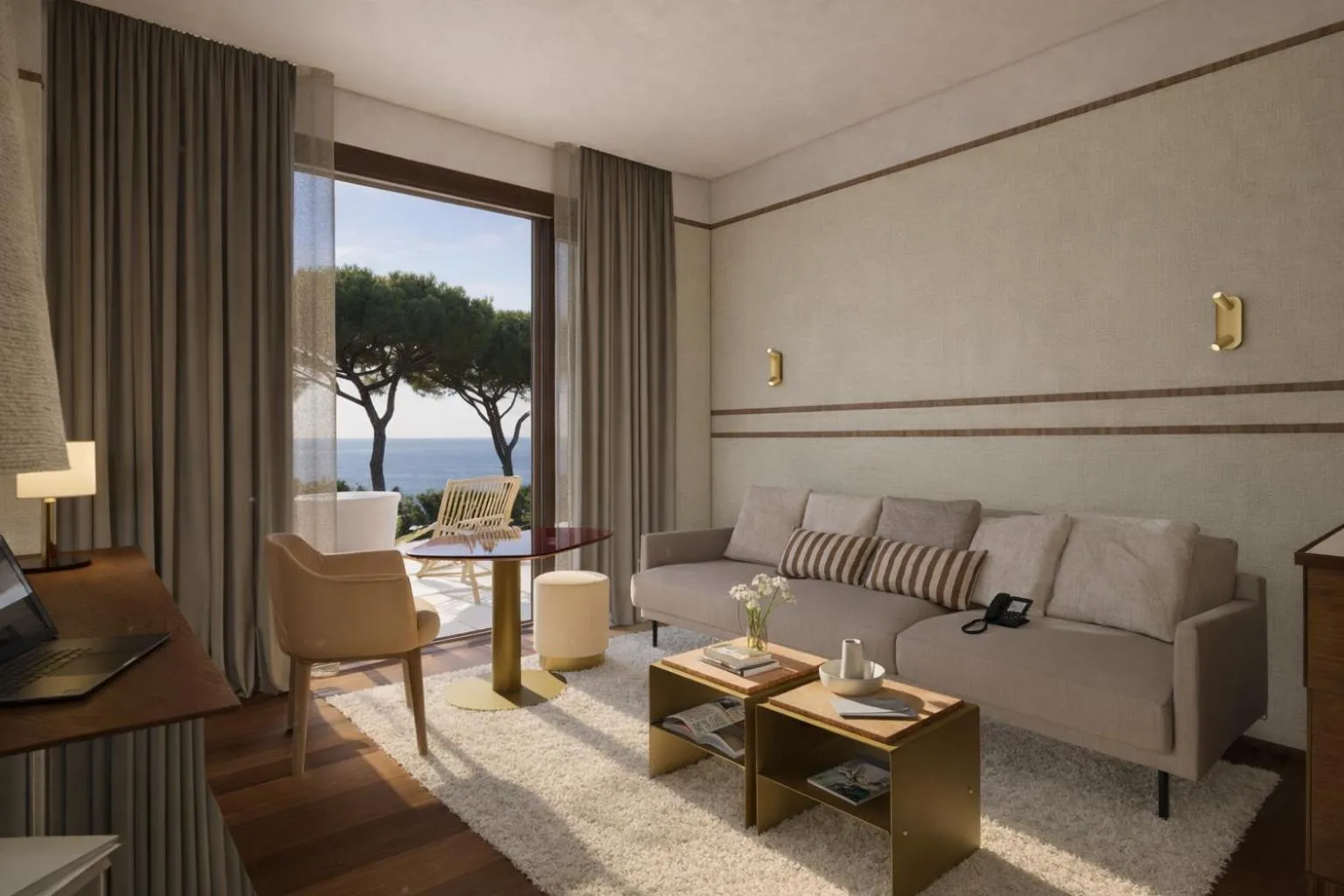 Natural landscape in MarePineta Resort