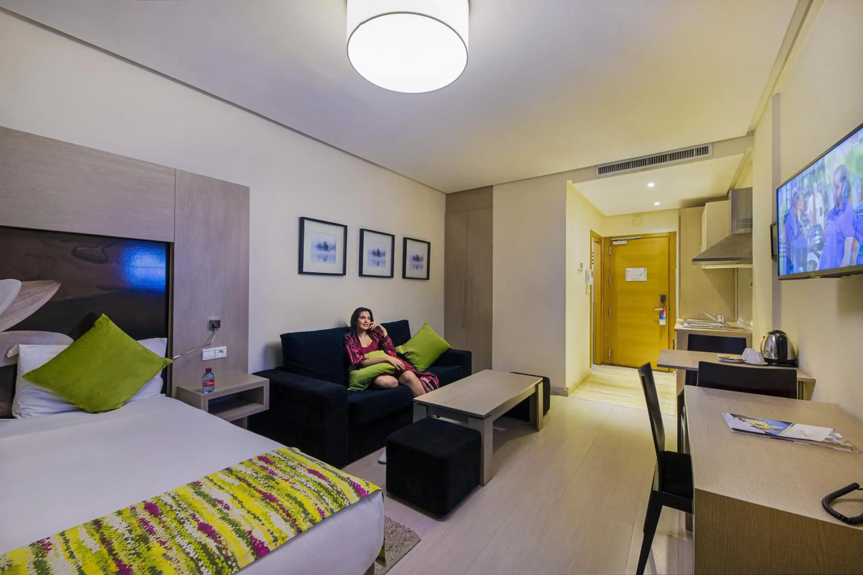 Staff, Bed in Melliber Appart Hotel Staff, Bed in Melliber Appart Hotel