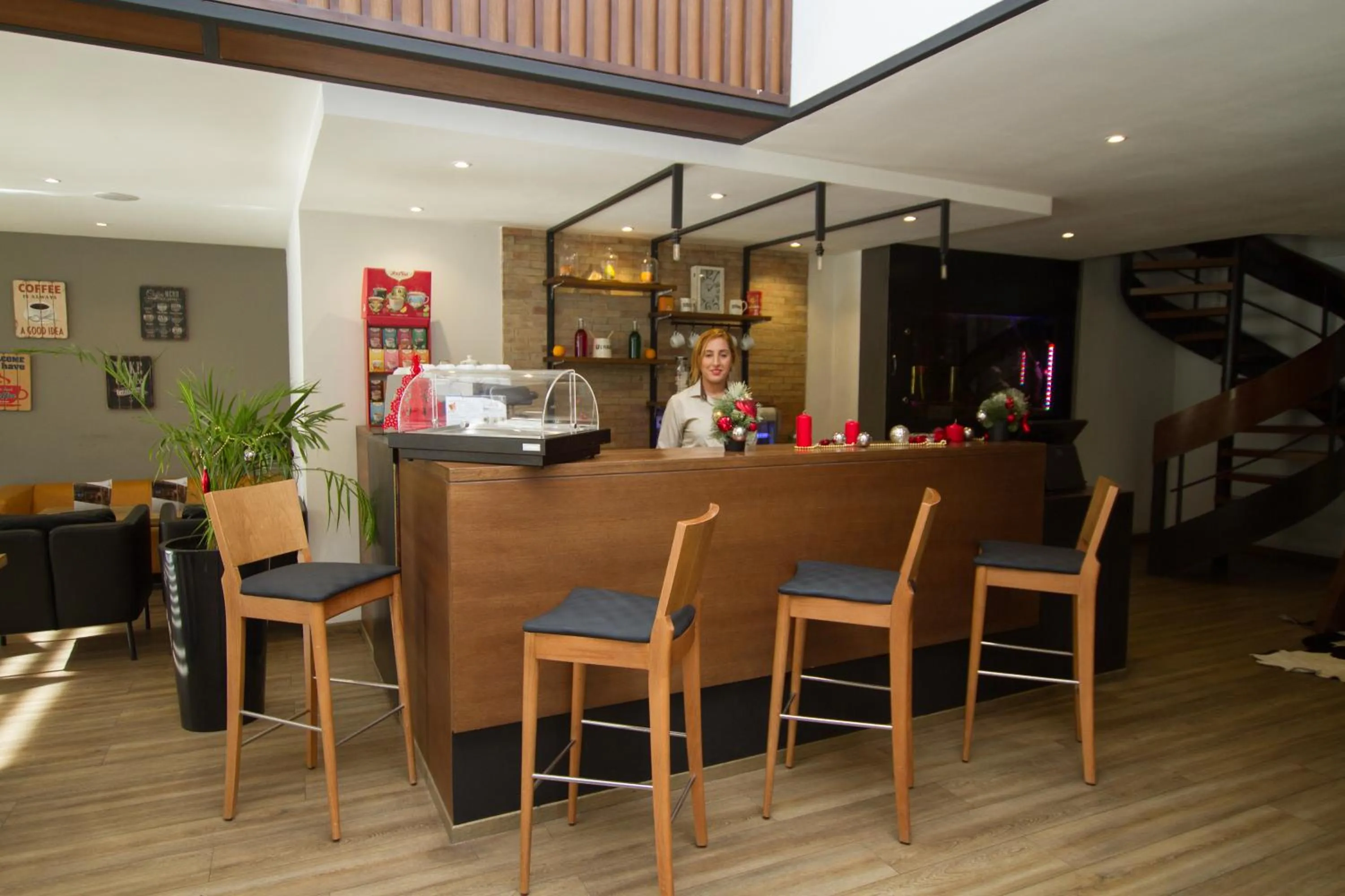 Lounge or bar in Melliber Appart Hotel