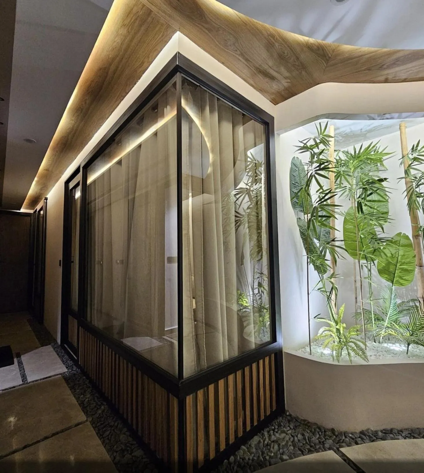 Steam room in Melliber Appart Hotel