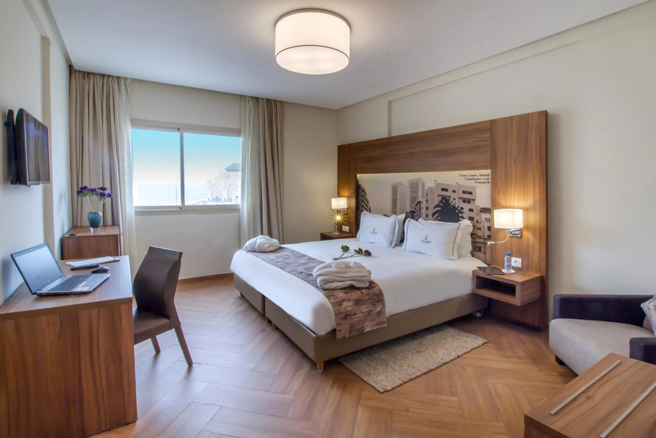 Bedroom, Bed in Melliber Appart Hotel