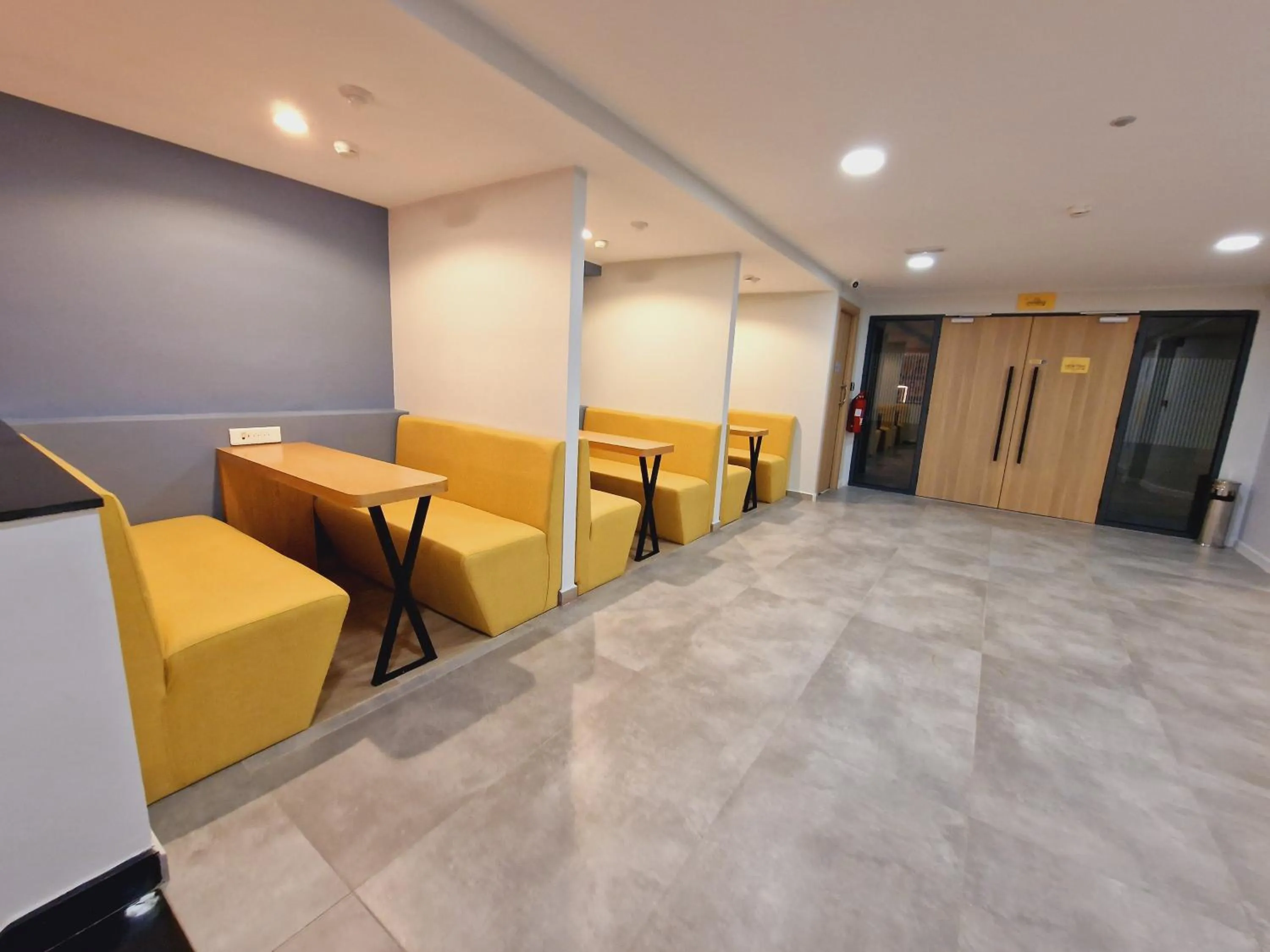 Seating area in Melliber Appart Hotel