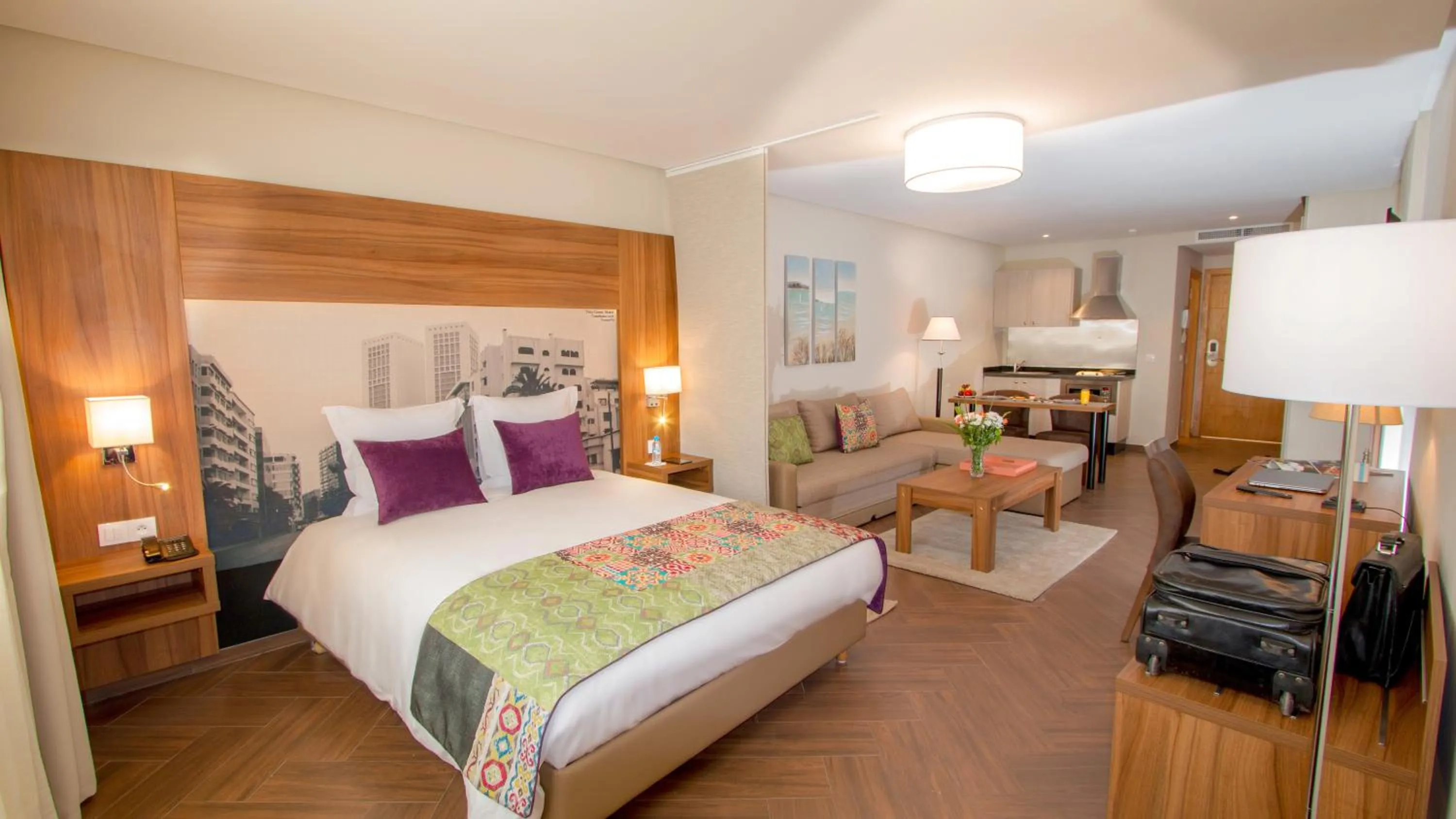 Bedroom, Bed in Melliber Appart Hotel