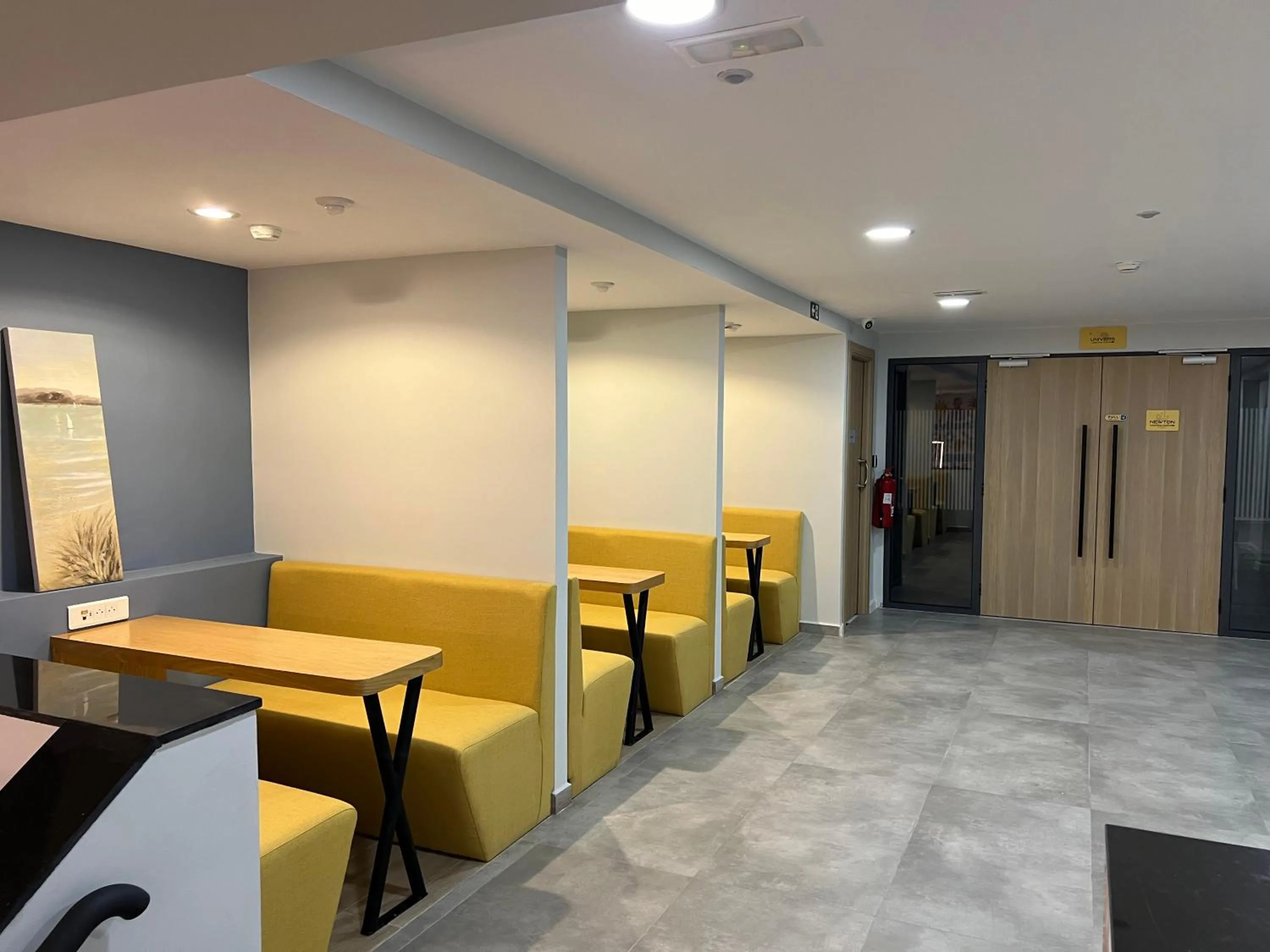 Seating area in Melliber Appart Hotel