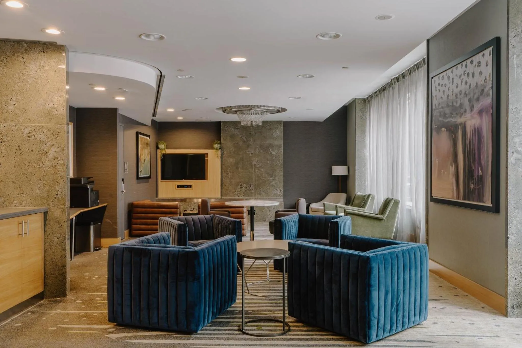 Lobby or reception in Club Quarters Hotel World Trade Center, New York